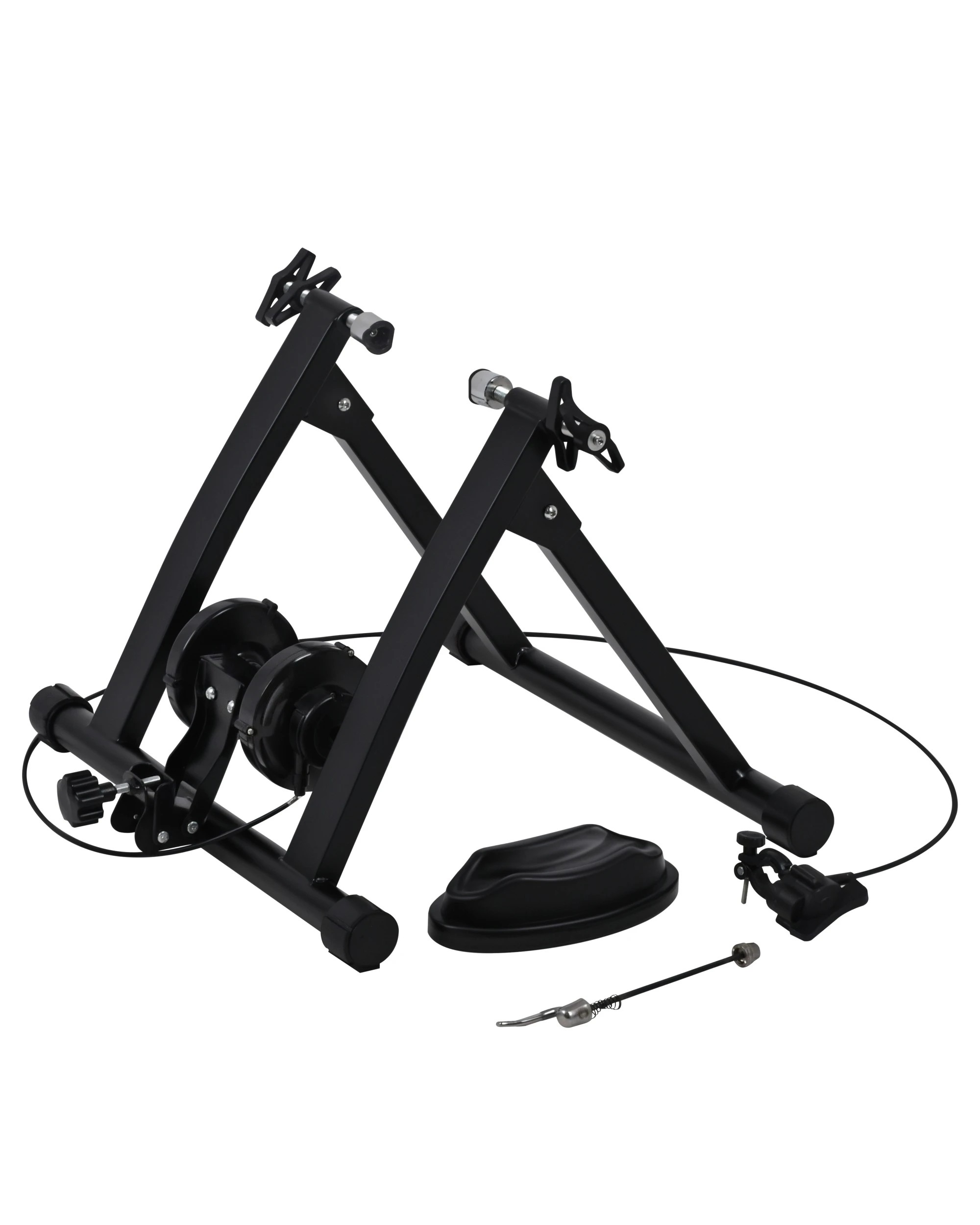1 Advwin Bike Trainer Stand, Black - Black, 1 of 8