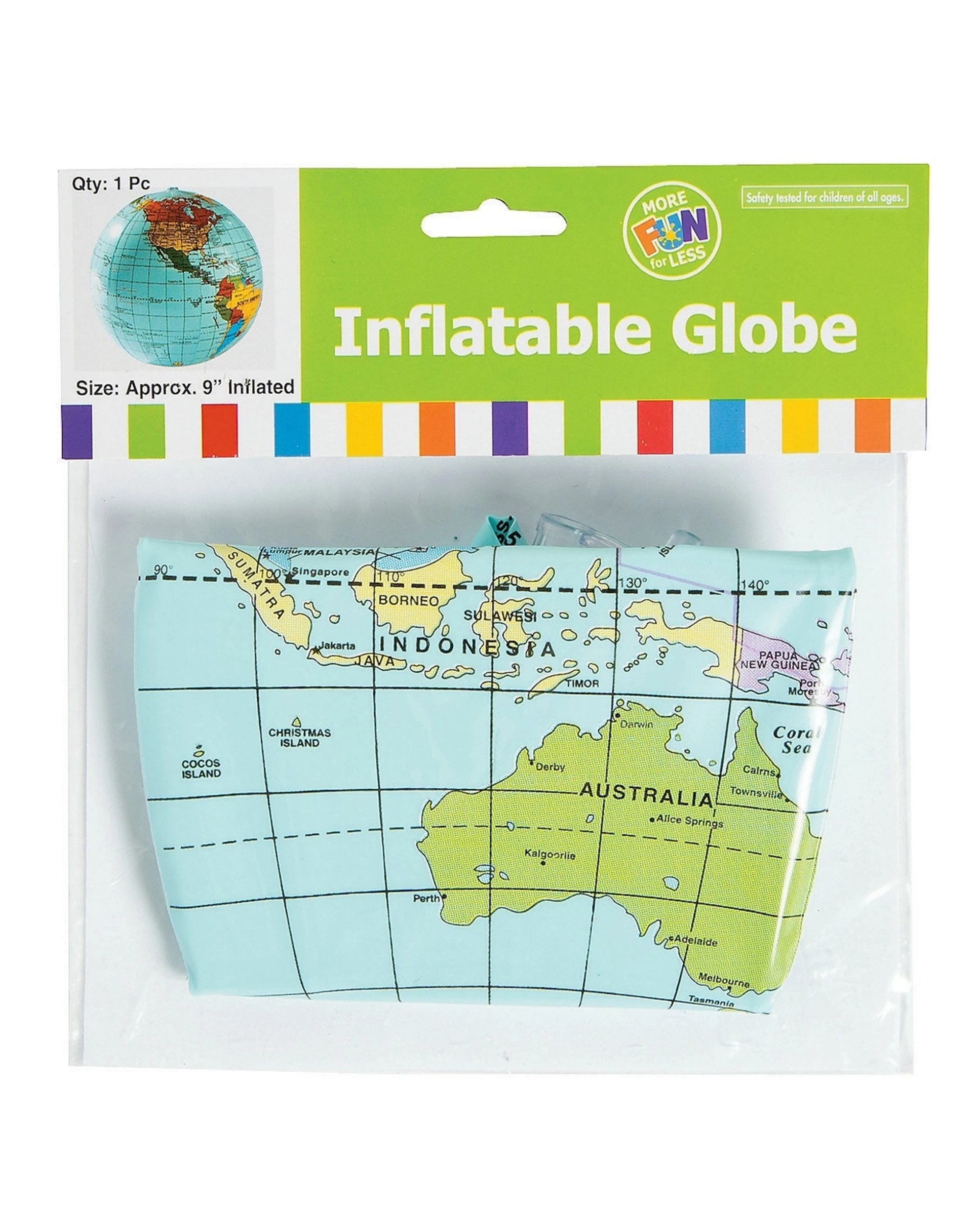 3 Partyrama Inflatable World Globe, 3 of 3