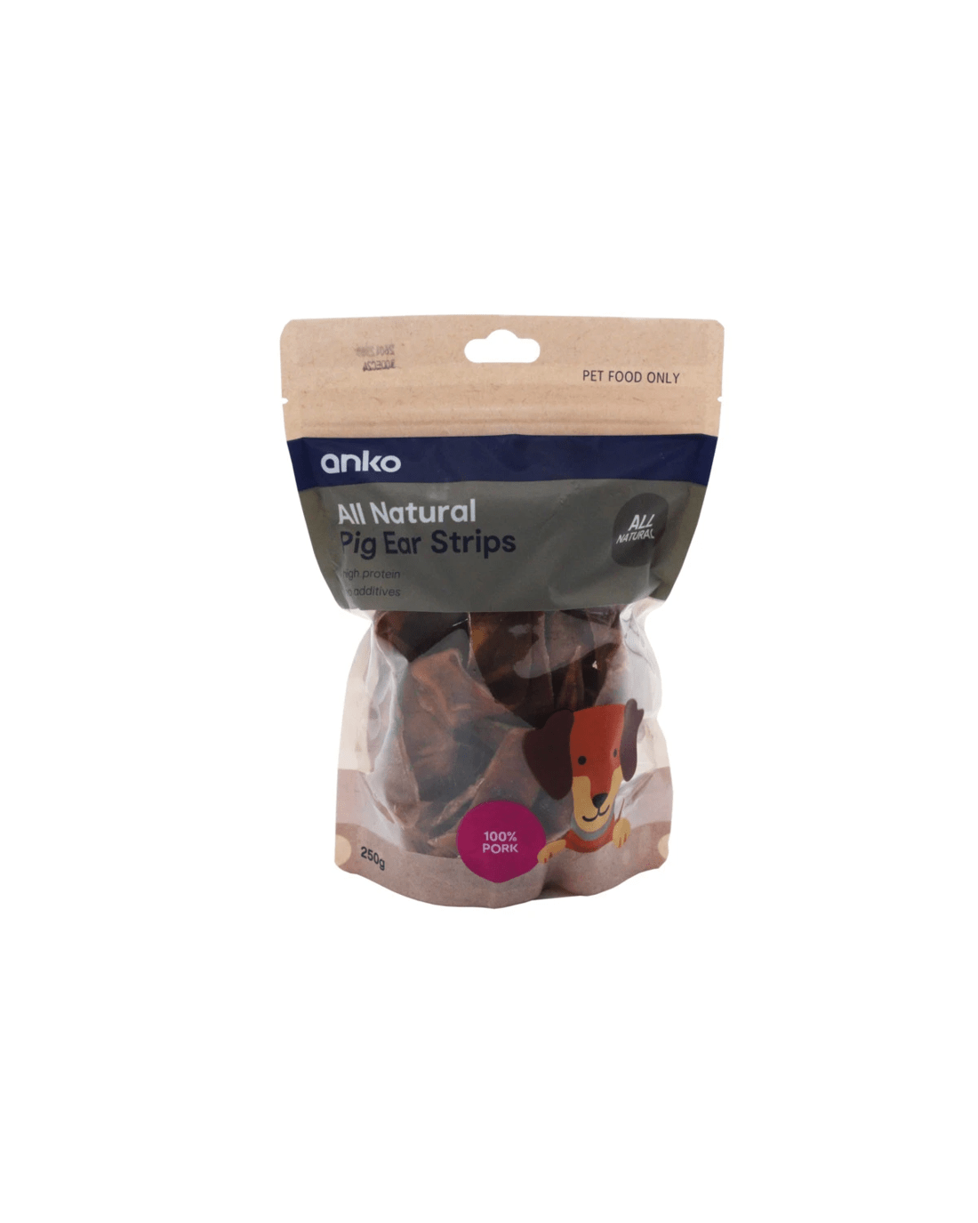 1 Pet Treat Pig Ear Strips, 1 of 5