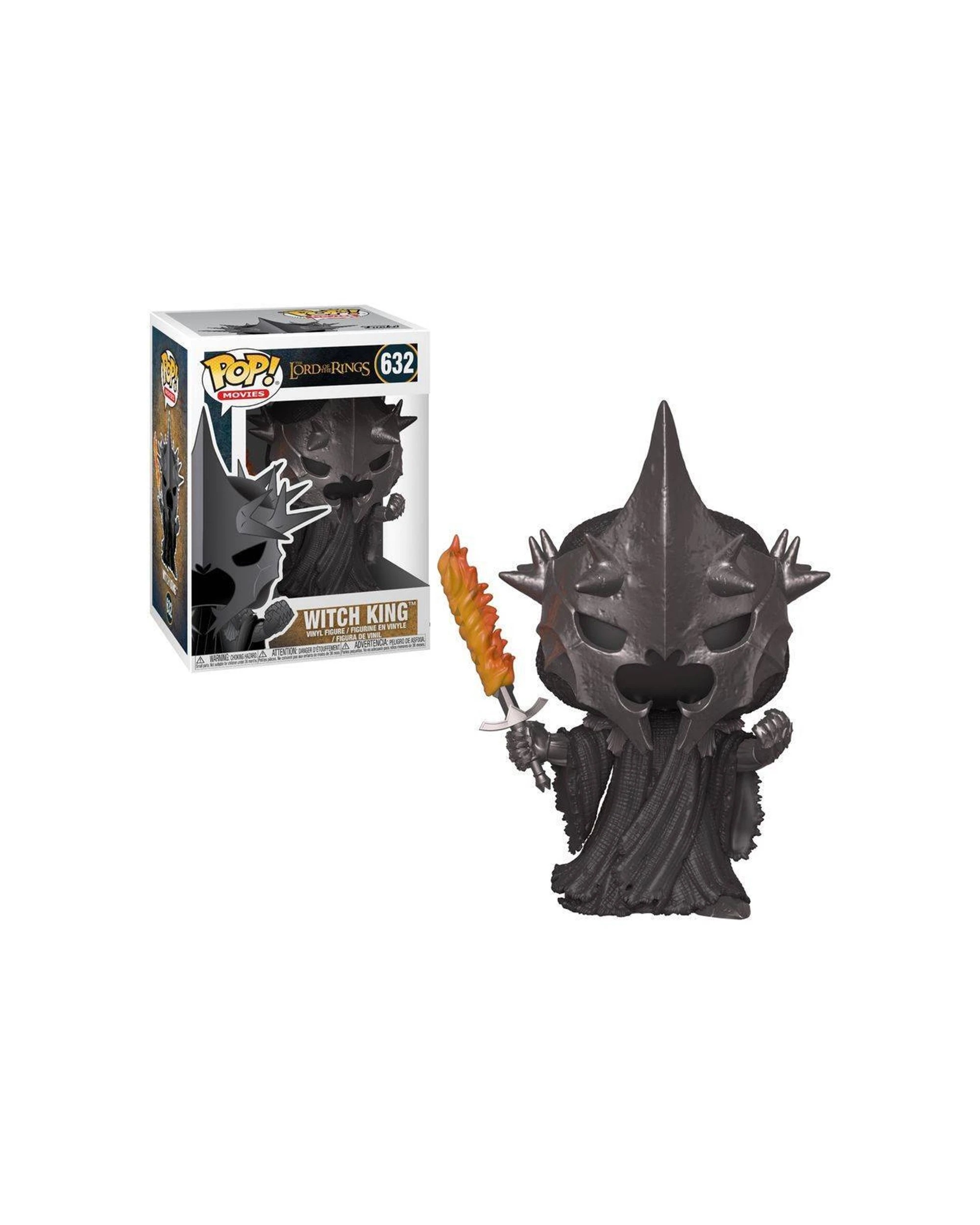 1 Pop Vinyl Figurine The Lord Of The Rings - Witch King 10cm Vinyl Boxed - Black, 1 of 3