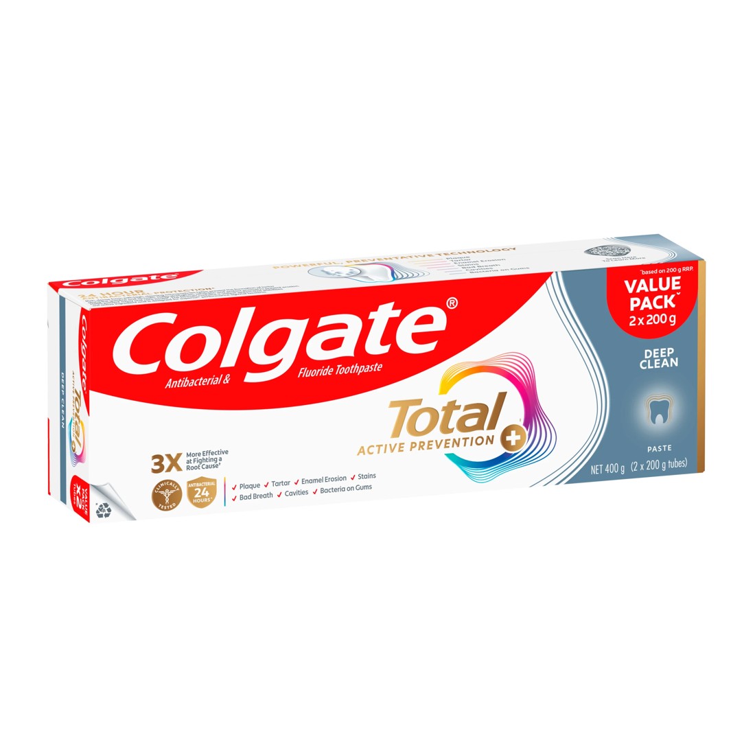 1 Colgate Total Active Prevention Toothpaste Deep Clean, 1 of 10