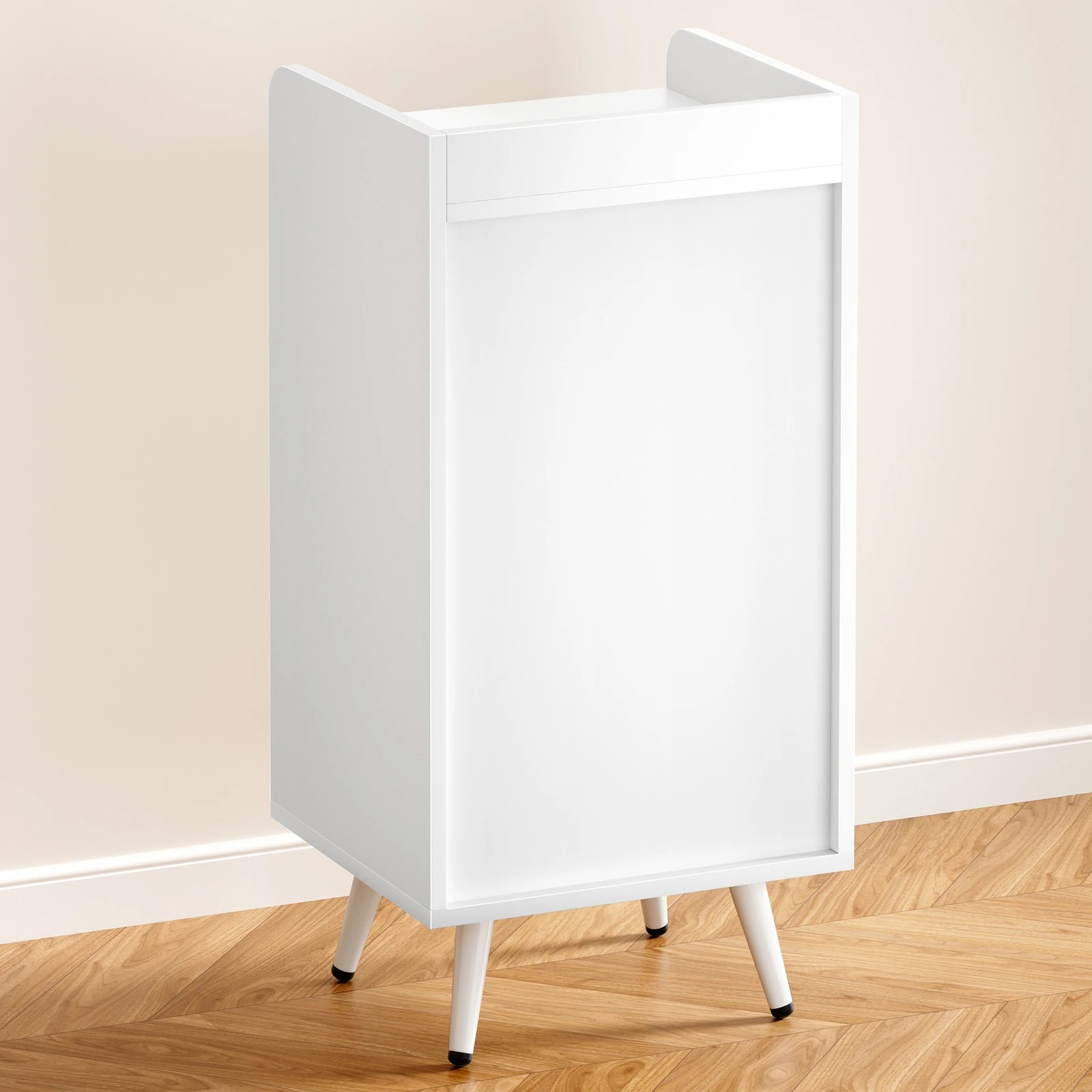 6 Alfordson Storage Cabinet Bathroom Buffet Sideboard Bedside Table - White, 6 of 10