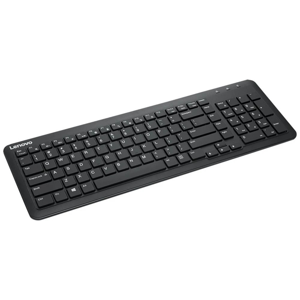 3 Lenovo 300 Wireless Keyboard and Mouse Combo Black, 3 of 5