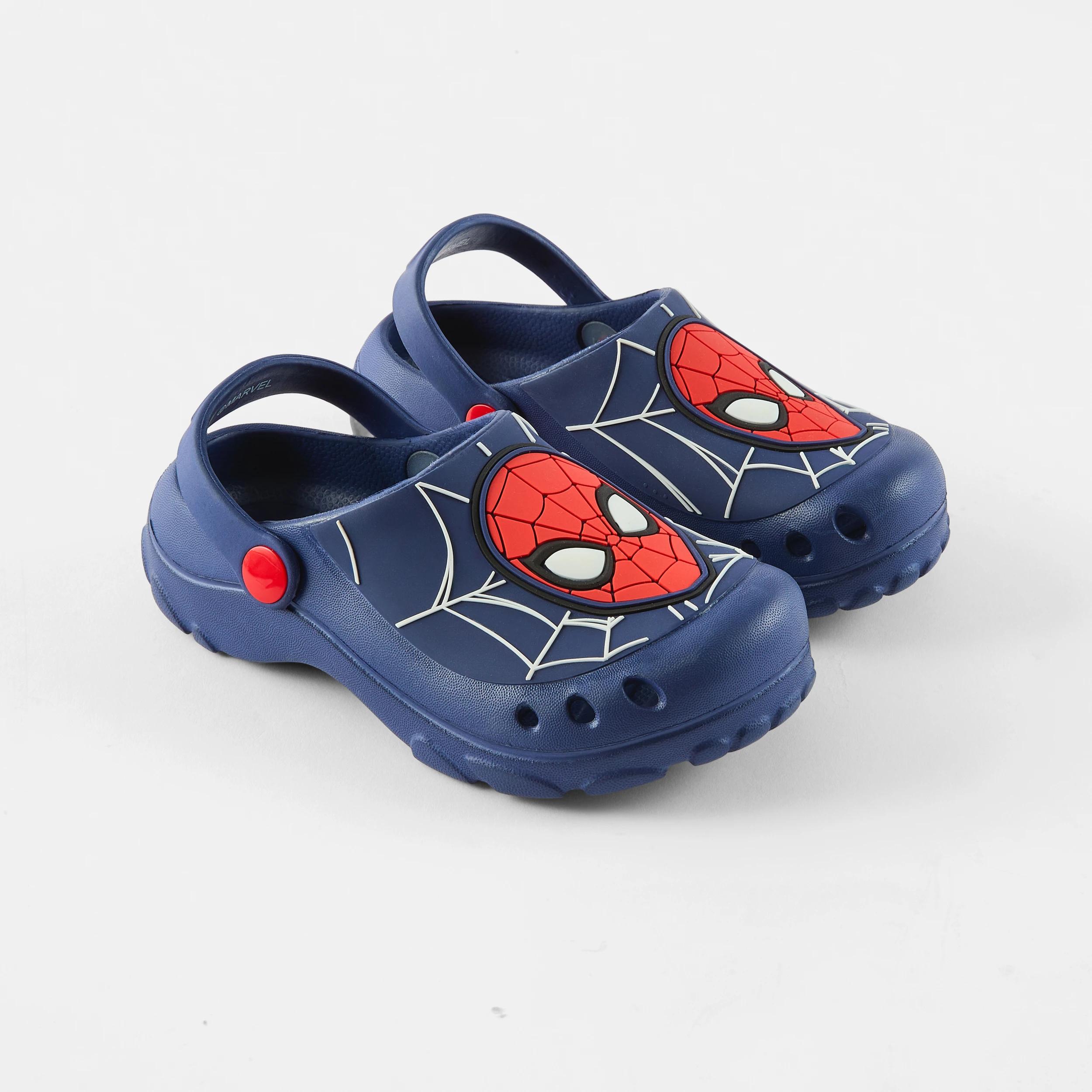 2 Junior Spider-Man License Clogs SPIDERMAN NAVY, 2 of 4