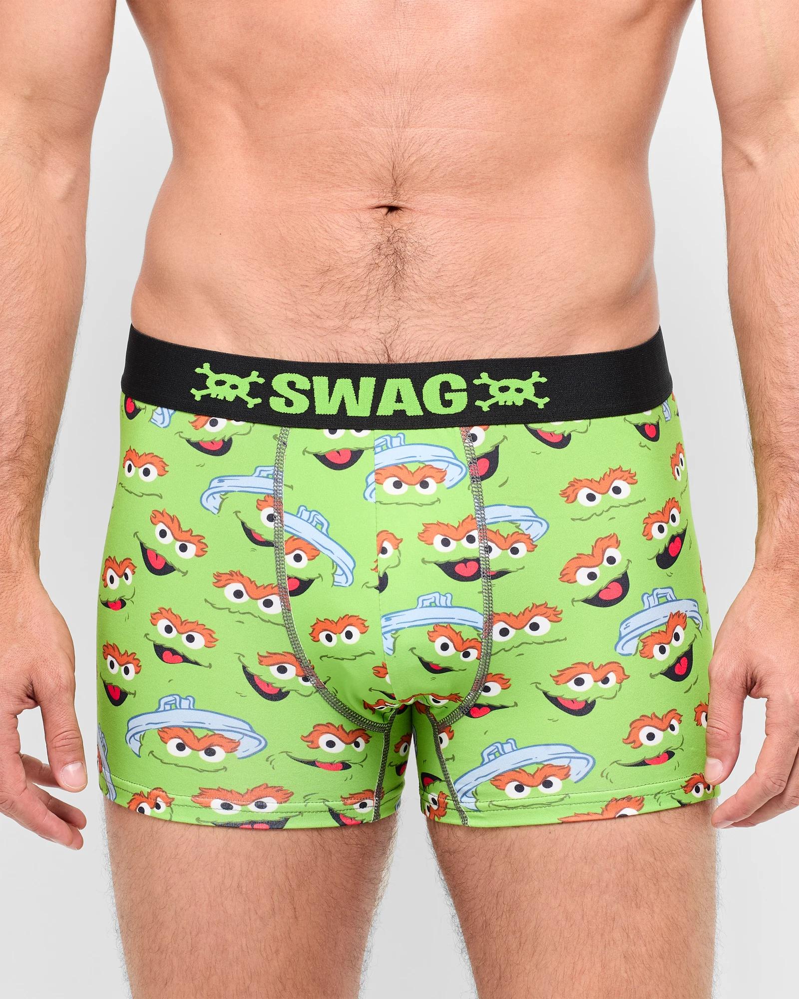 1 Oscar The Grouch Trunks - Swag OSCAR THE GROUCH, 1 of 4