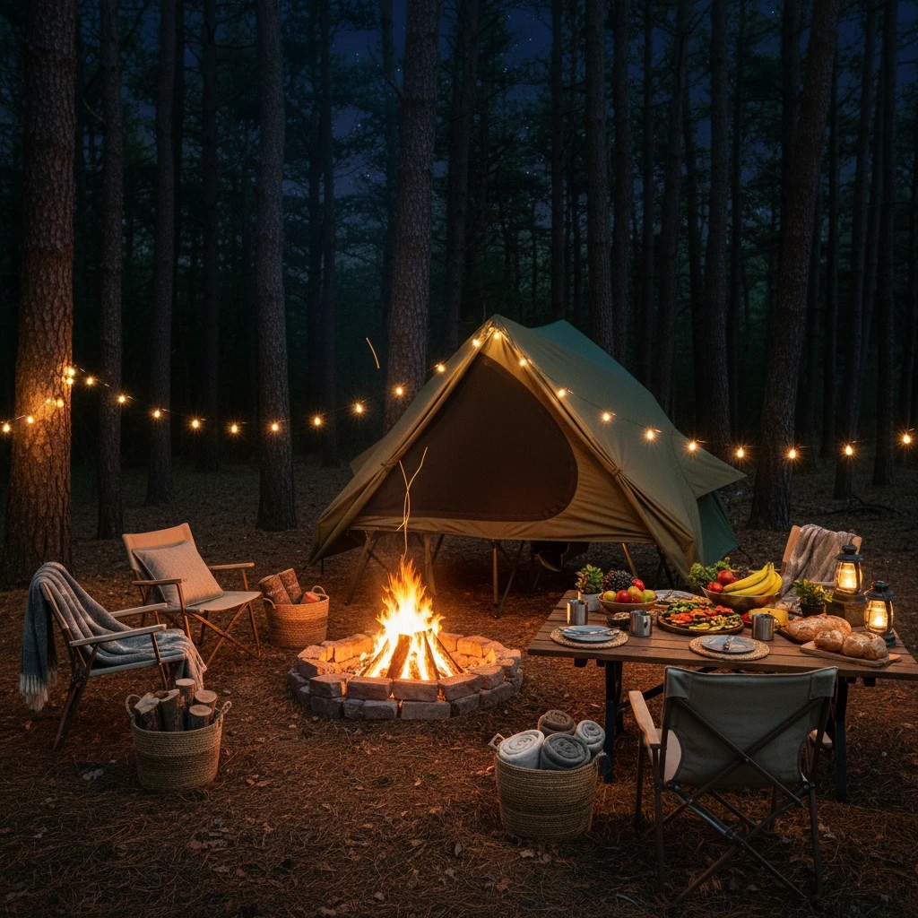 3 Costway 2-Person Triangle Camping Bed Stretcher Portable Hiking Tent Outdoor Picnic Fishing, 3 of 3