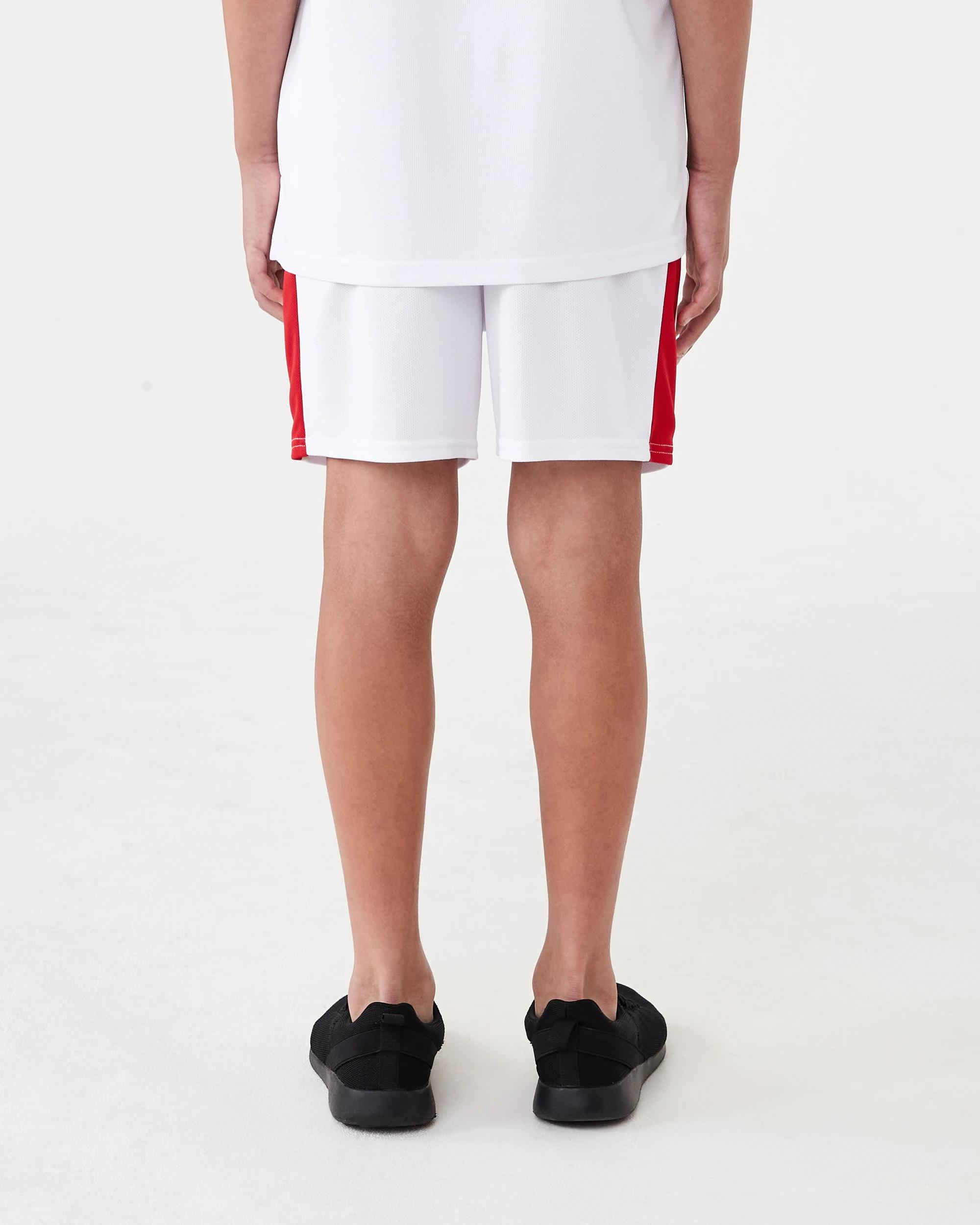 3 Official NBA Kids Mesh Shorts WHITE BULLS, 3 of 8
