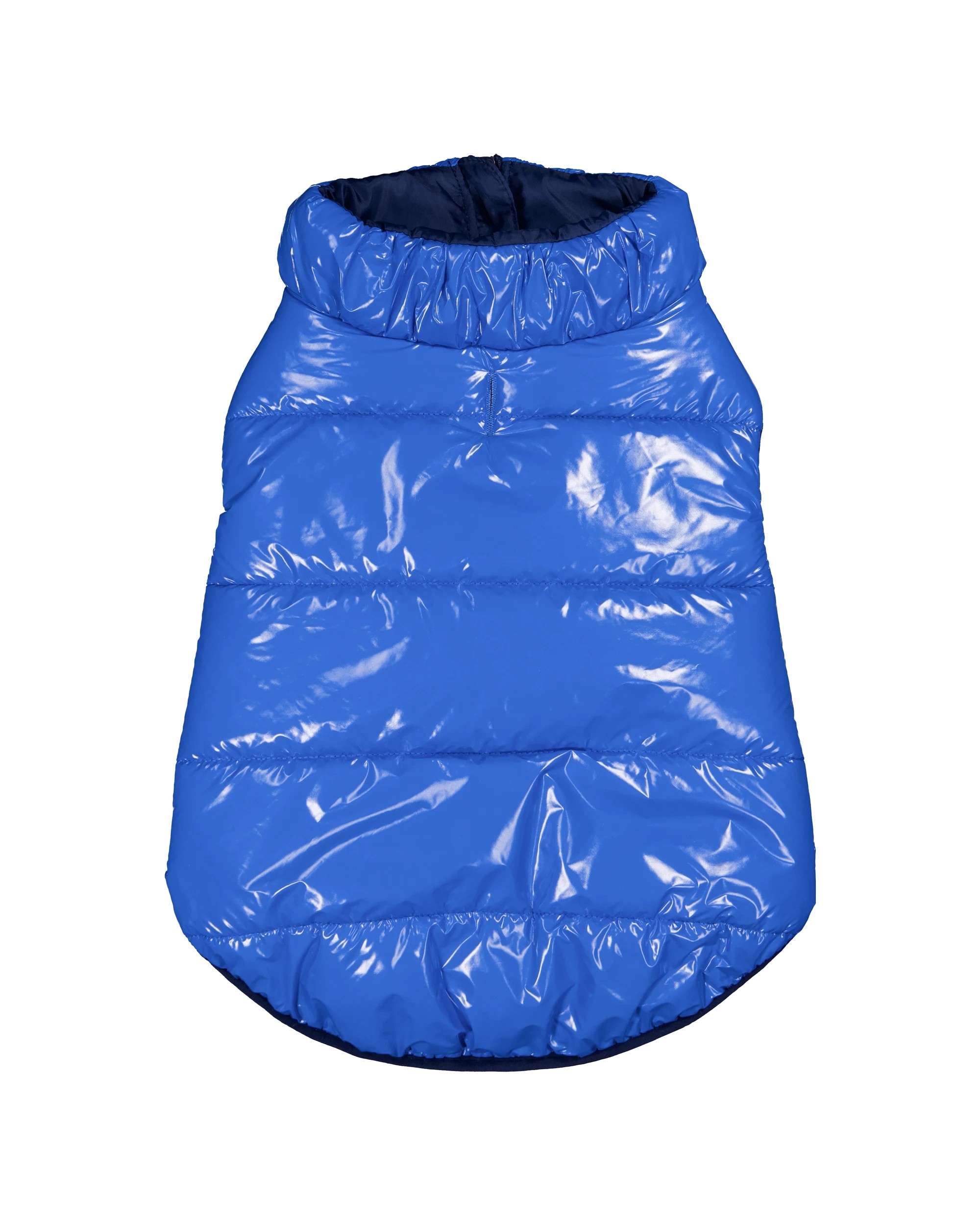 5 Pet Shine Puffer - Large, Blue and Navy, 5 of 10