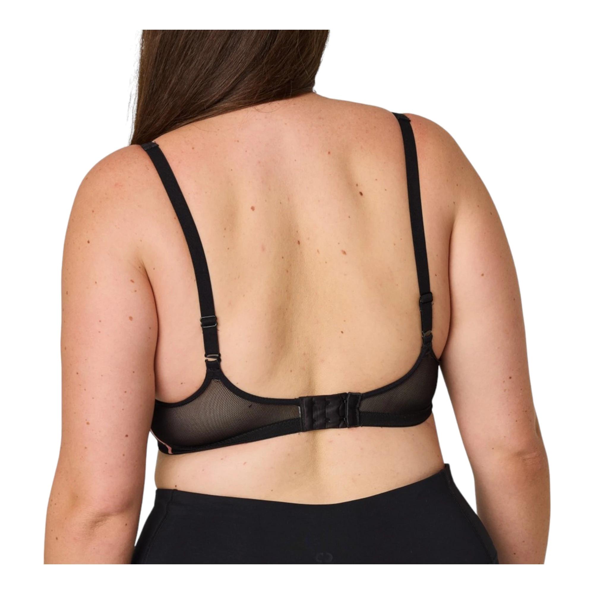 3 Be By Berlei Womens Non-Contour High Impact Sports Bra Black BLACK, 3 of 5