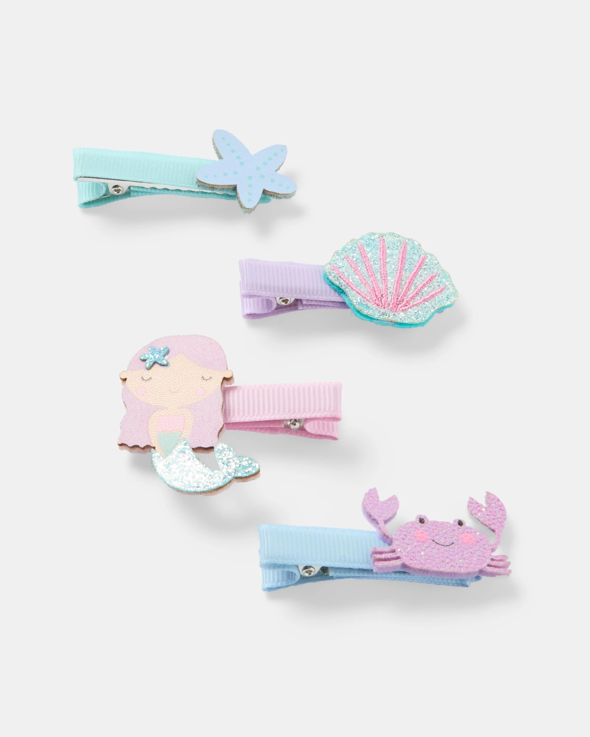 2 4 Pack Mermaid Hair Clips, 2 of 3