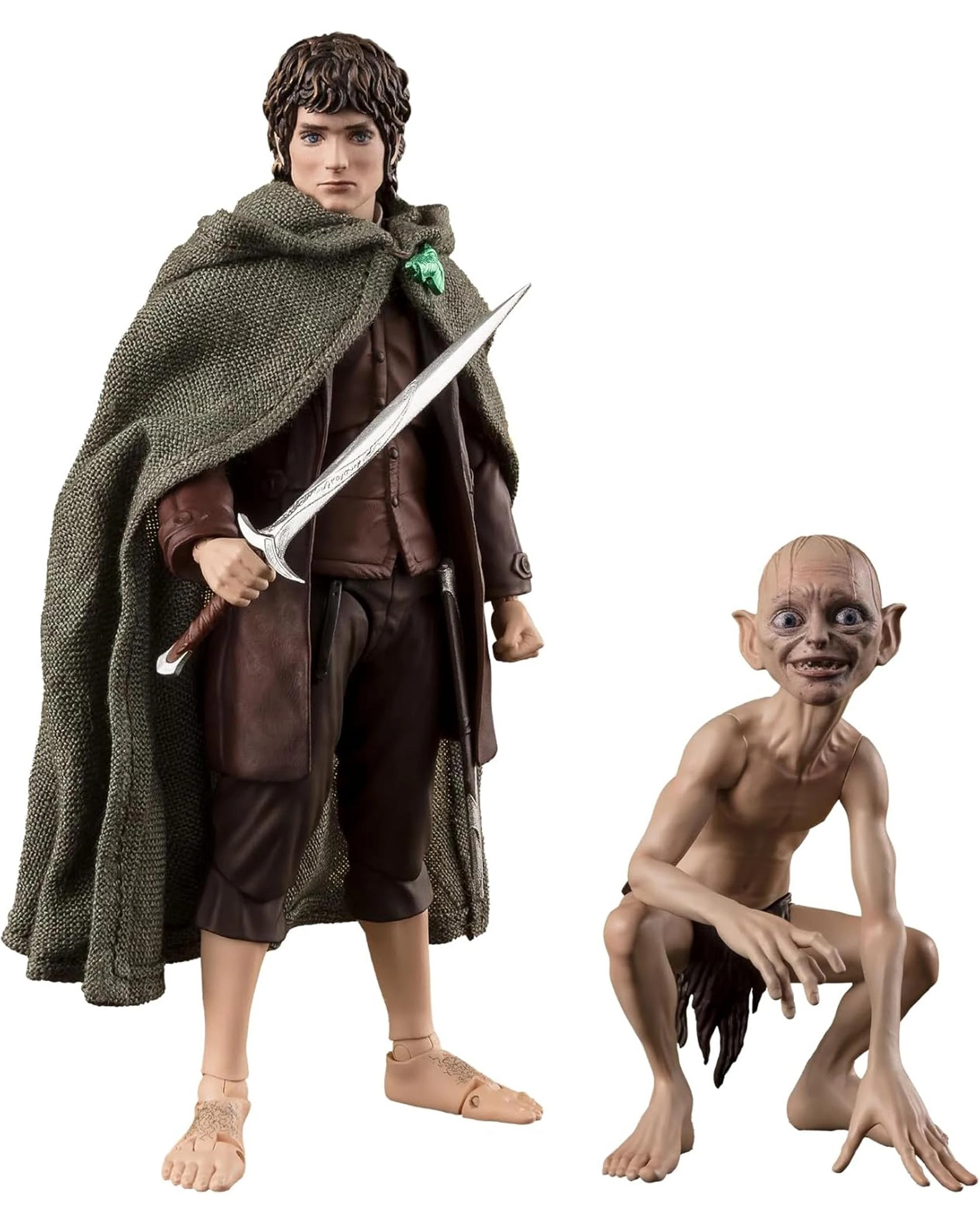 Tamashii Nations S.H. Figuarts The Lord of the Rings Frodo and Gollum ...