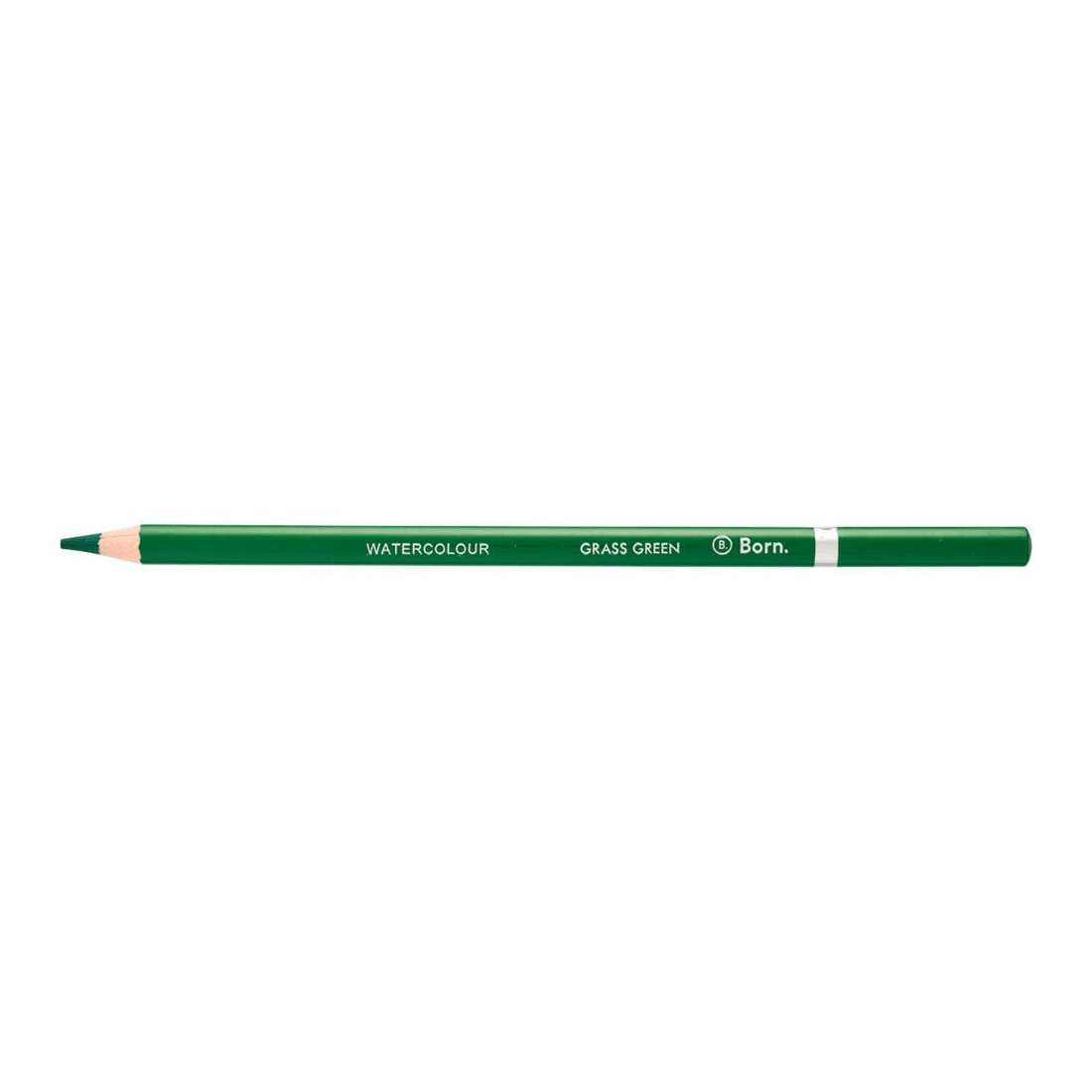 1 Born Premium Watercolour Pencil Grass Green, 1 of 3
