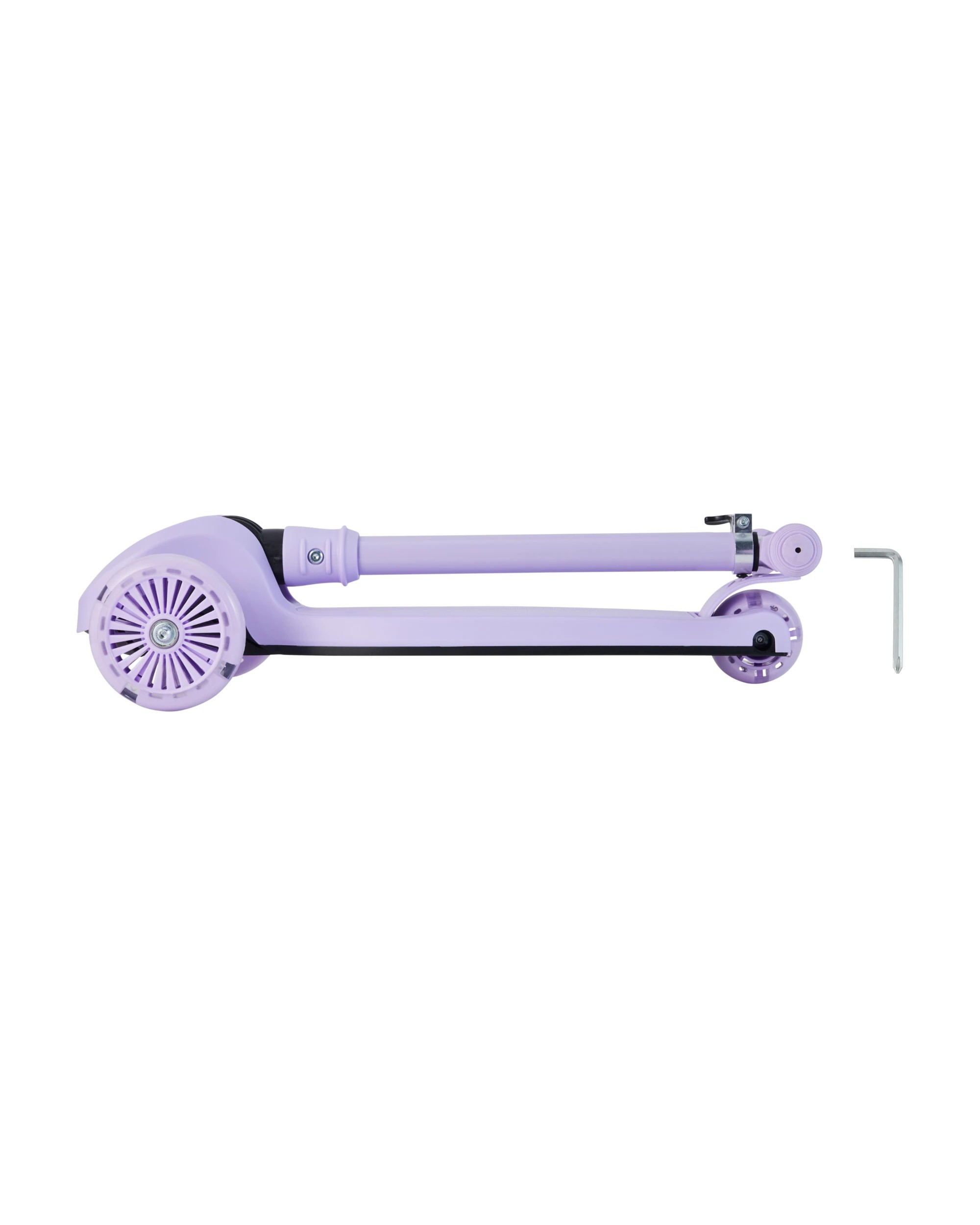 3 Light Up Wheel Tilt and Turn Scooter - Lilac, 3 of 7