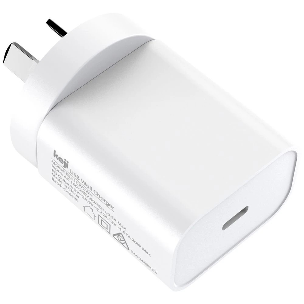 2 Keji USB-C 20W PD Wall Charger White, 2 of 7