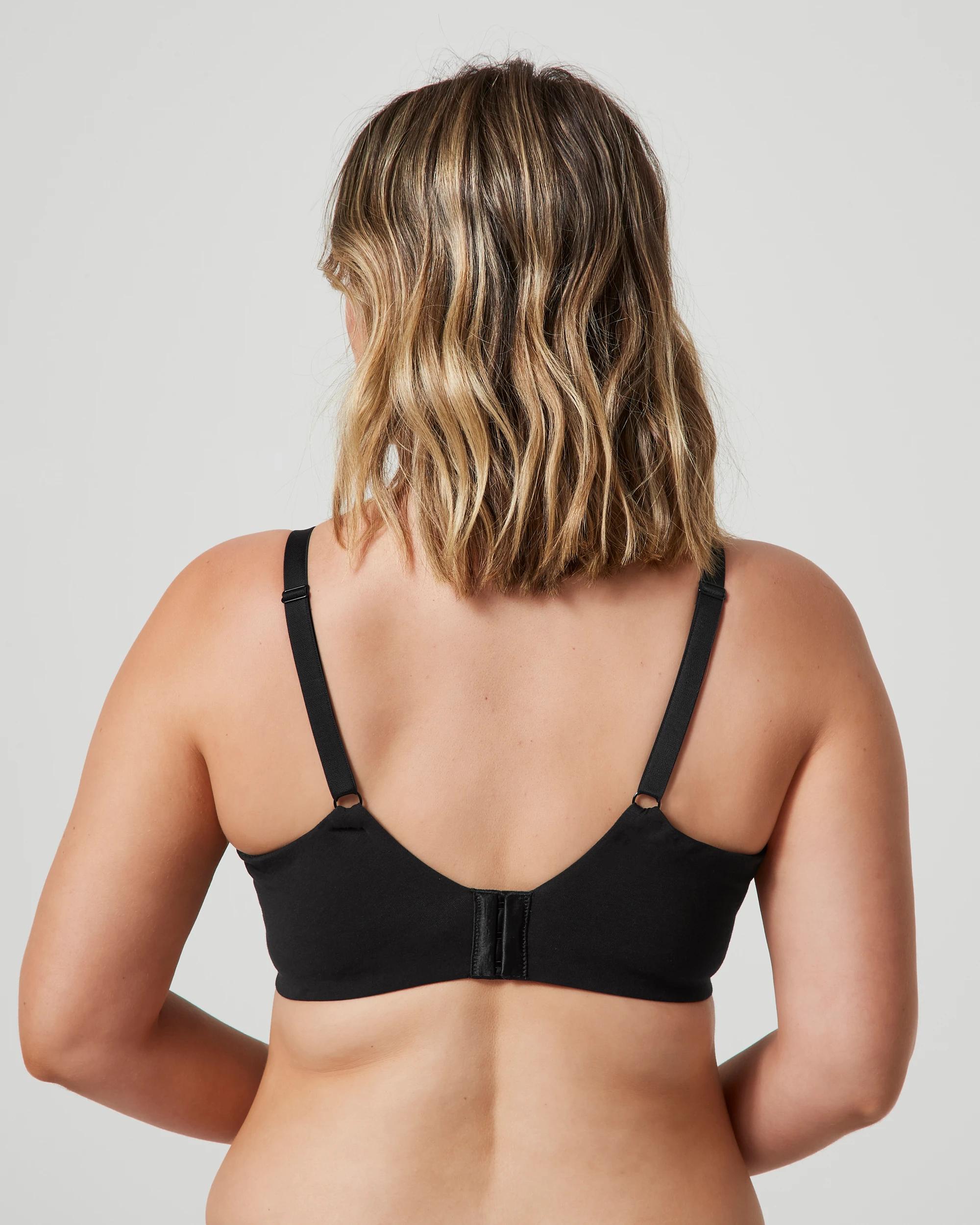 7 Target Woman Fuller Figure Pippa Cotton Soft Cup Bra BLACK, 7 of 8
