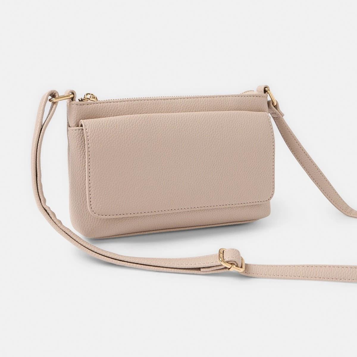 3 Envelope Pocket Crossbody Bag BUFF PINK, 3 of 5