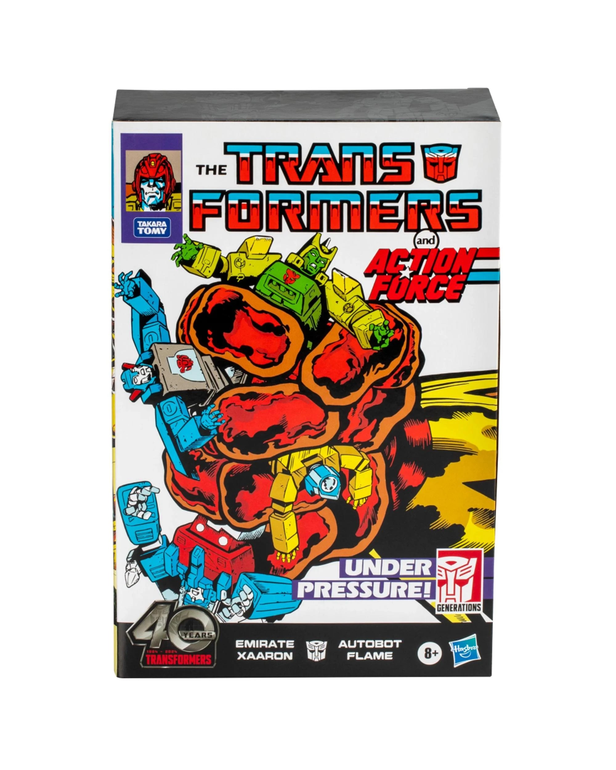 4 Transformers Generations Comic Edition Autobot Flame and Emirate Xaaron Action Figure, 4 of 5