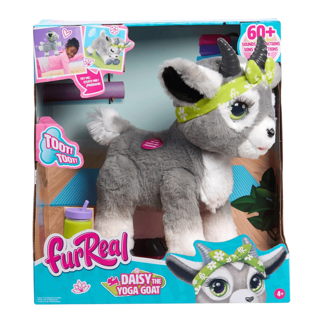 1 Hasbro FurReal Daisy The Yoga Goat, 1 of 6
