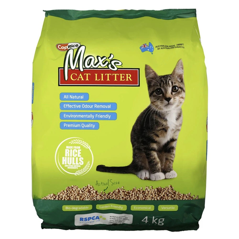 1 Coprice Max's Natural Cat Litter Odor Removal  4 Kg, 1 of 1
