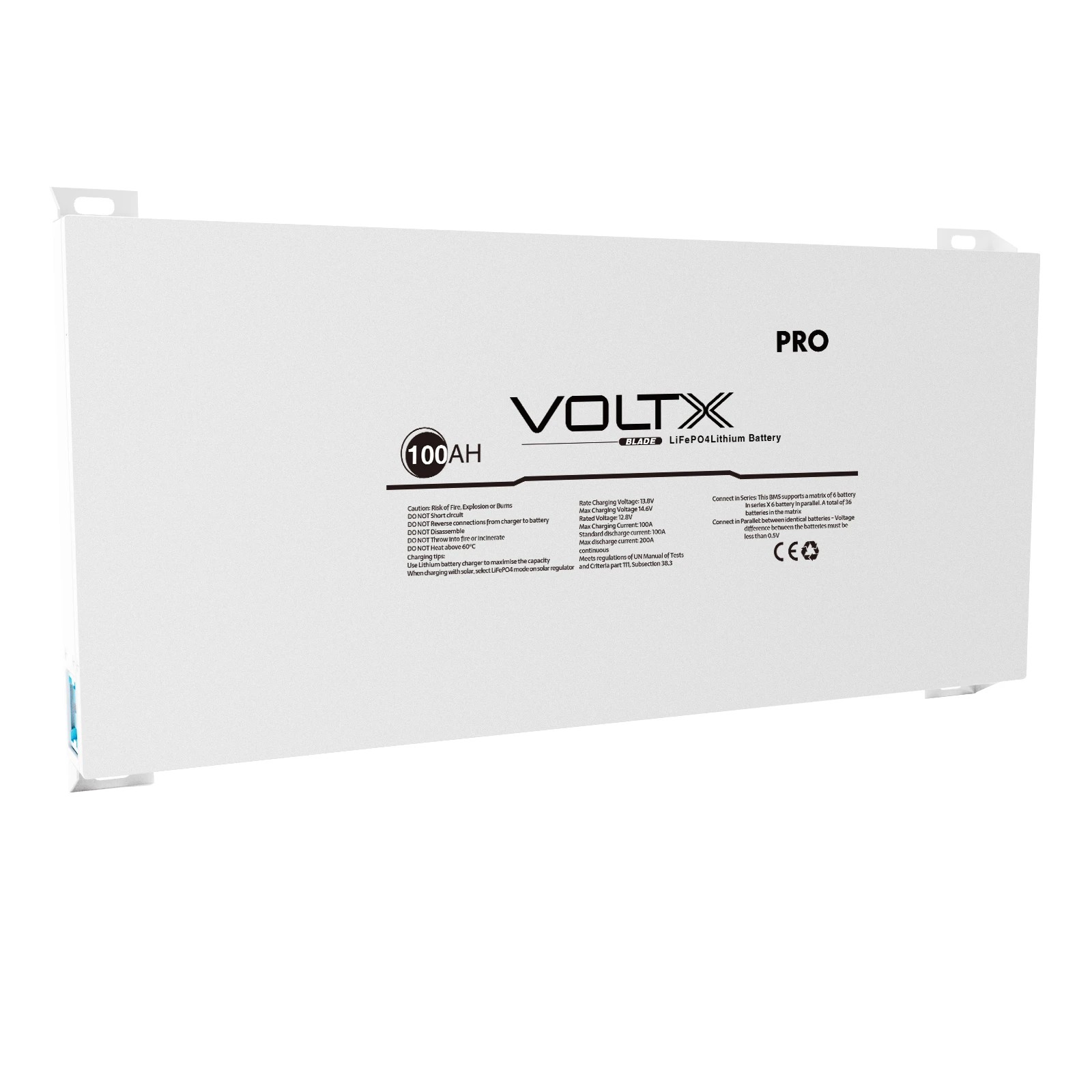8 VoltX 12V 100Ah 1280Wh LiFePO4 Battery, 200A BMS, Solar & Caravan, 8 of 10