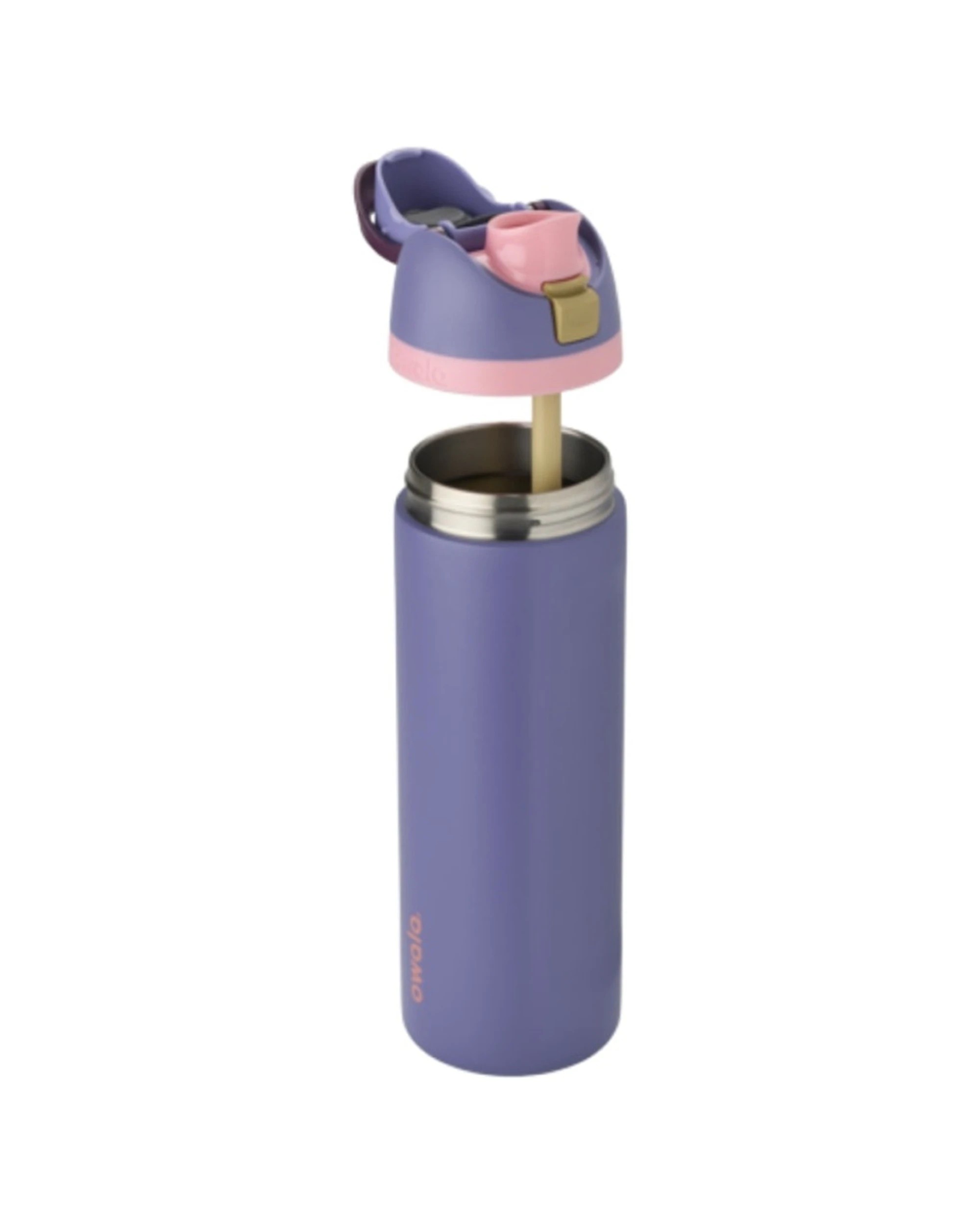2 Owala FreeSip Stainless Steel Insulated 24oz Water Drink Bottle Jay - Purple, 2 of 5