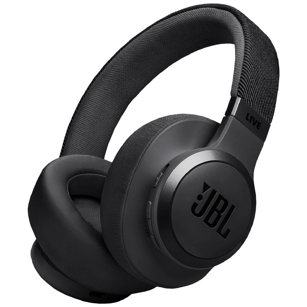 1 JBL Live 770 Wireless On-Ear Headphones Black, 1 of 10