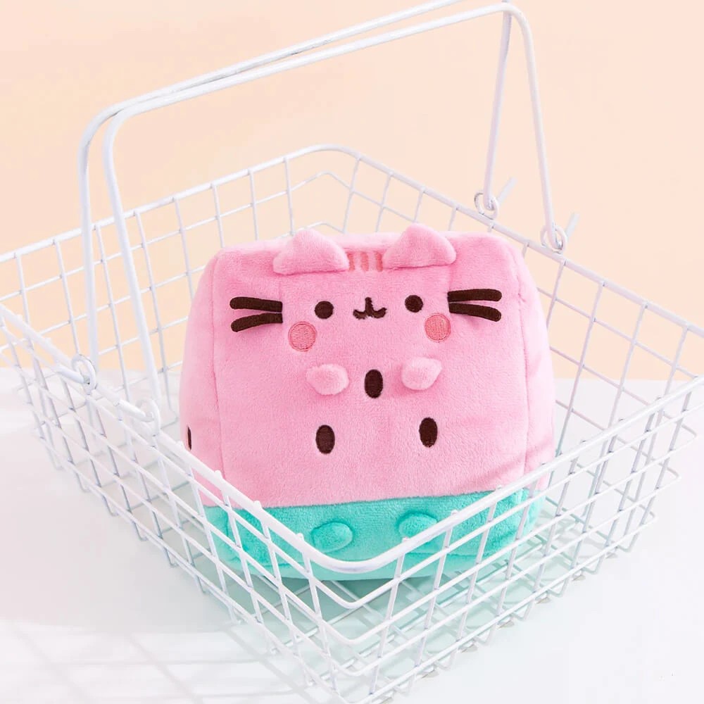 10 Pusheen - Fruits Watermelon Wedge, Fruit-Inspired Plush, Soft Toy,, 15cm Height - Pink, 10 of 10