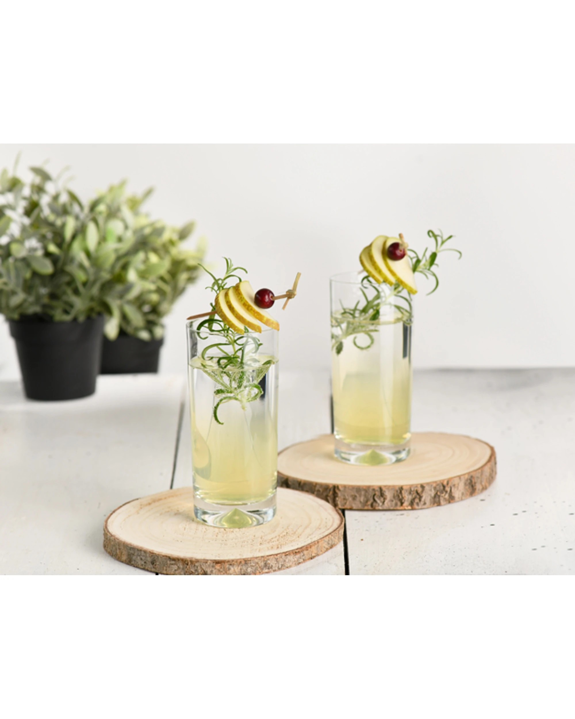 2 Krosno 6pc Triad Highball Drinking Glasses Cups Made In Poland Serveware Set 390ml - Clear, 2 of 3