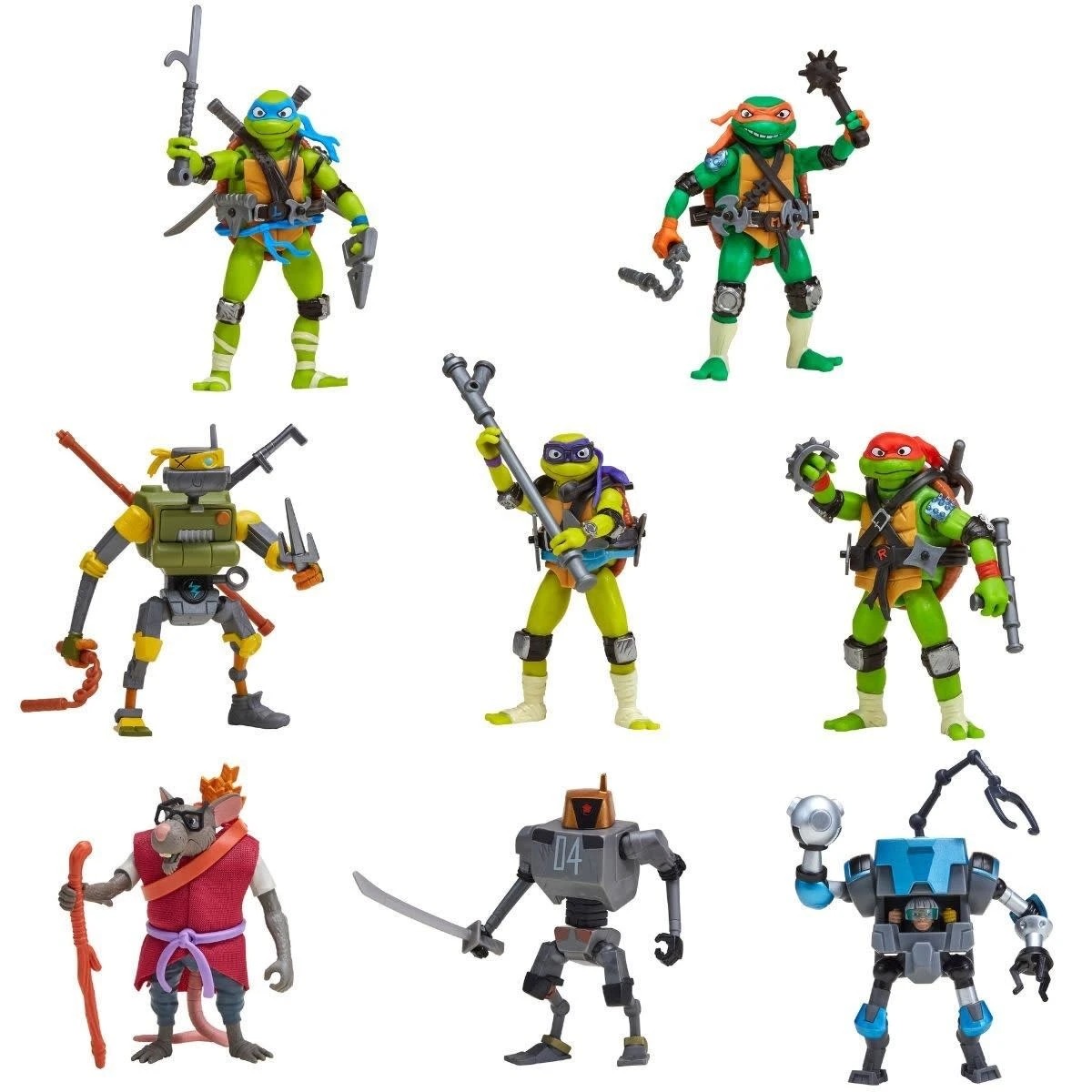 2 Nickelodeon Tales of the Teenage Mutant Ninja Turtles Mutations Mix 'N Match Action Figure - Assorted, 2 of 2