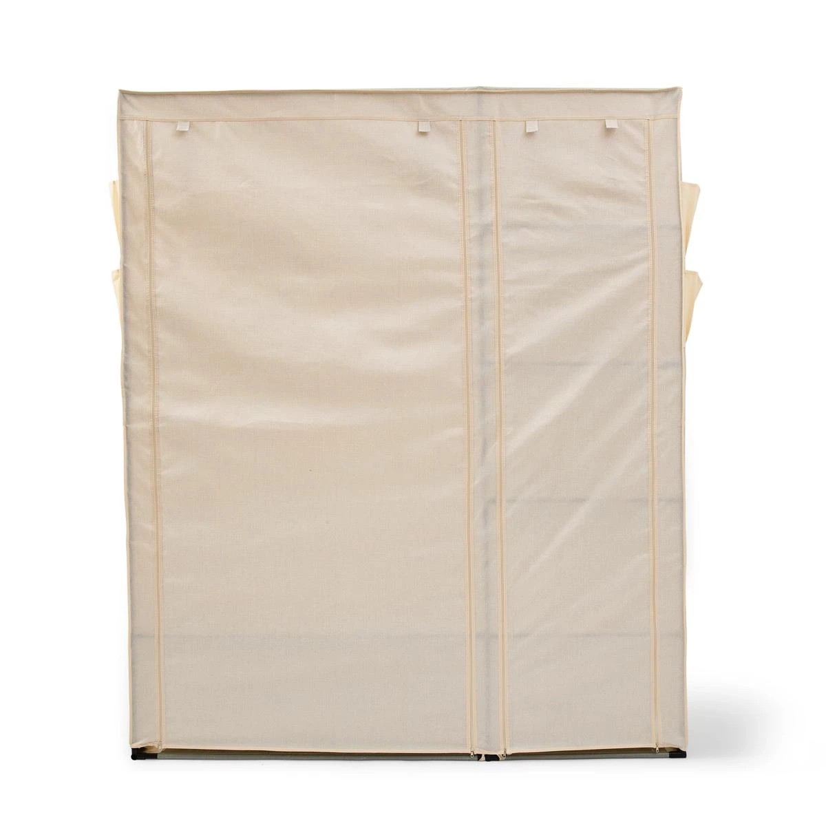 4 Linen Look Large Covered Wardrobe, 4 of 7