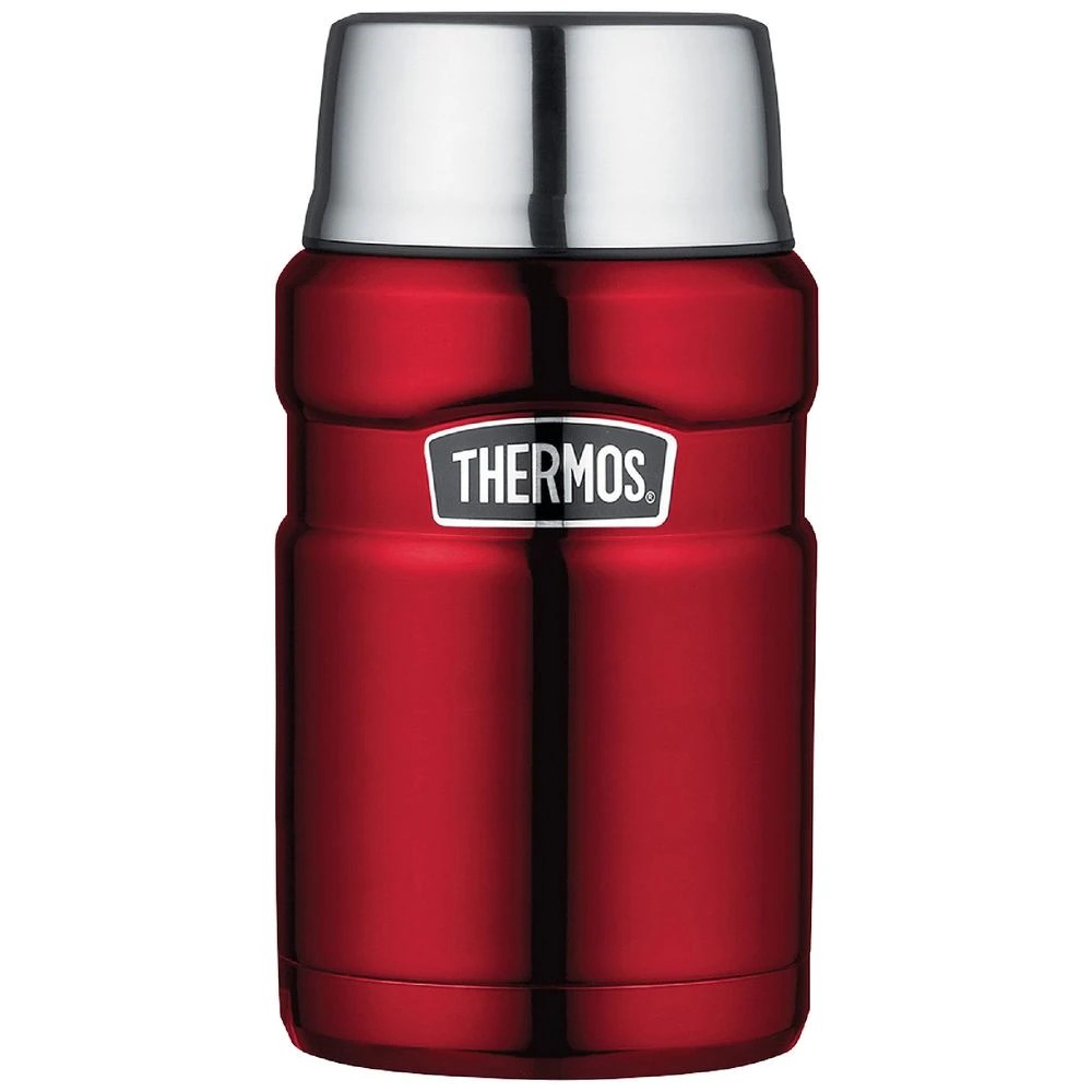 1 Thermos Stainless King Insulated Food Jar 710mL Red, 1 of 1