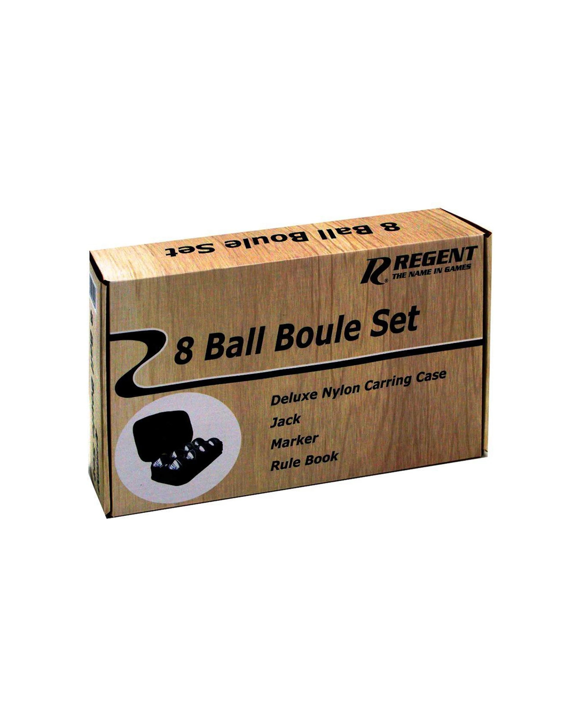 2 Regent 8-Ball Boule Outdoor Game Set With Carry Case - Multi, 2 of 2