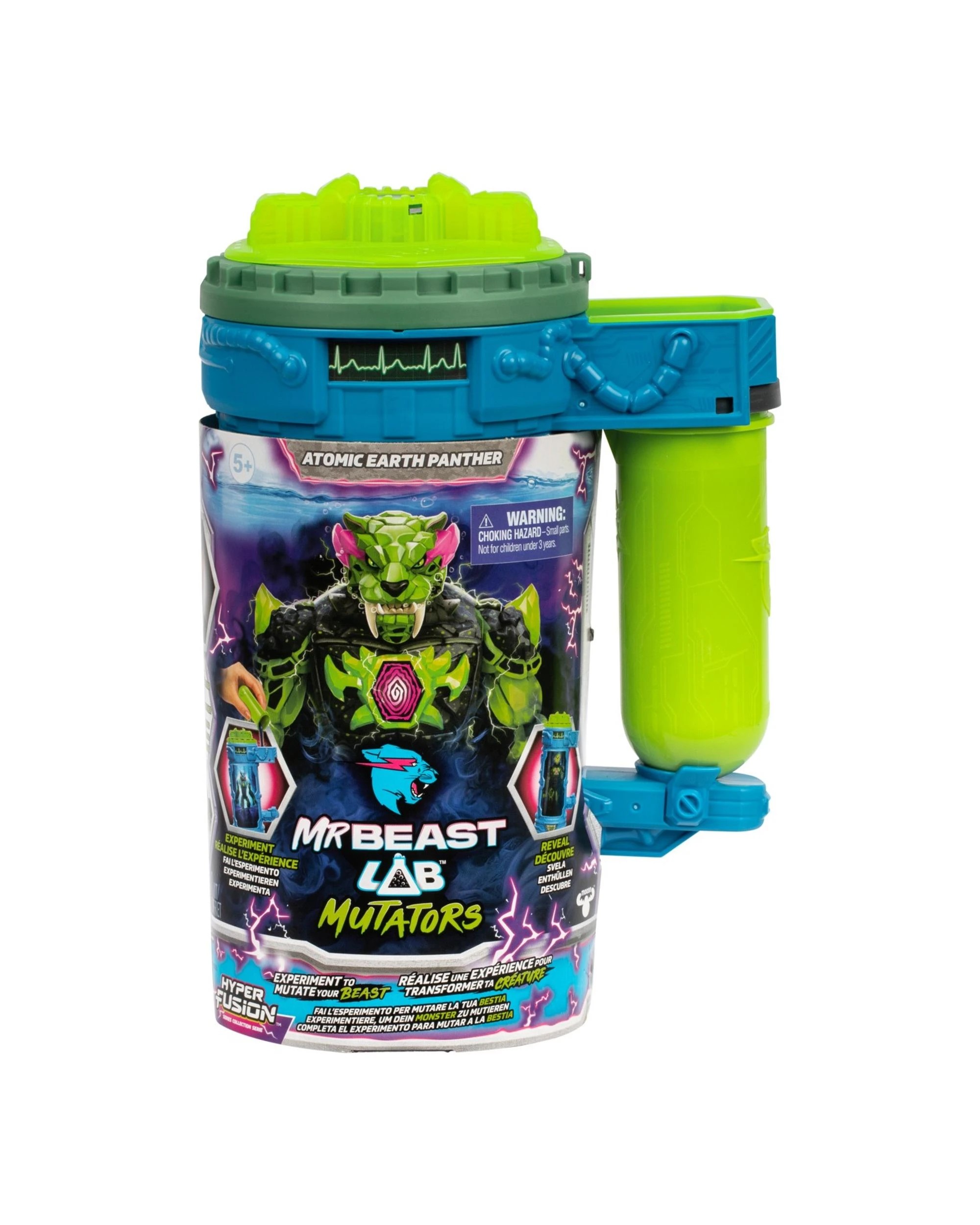 7 MrBeast Lab Mutators Mutation Chamber Hyper Fusion Atomic Earth Panther, 7 of 8