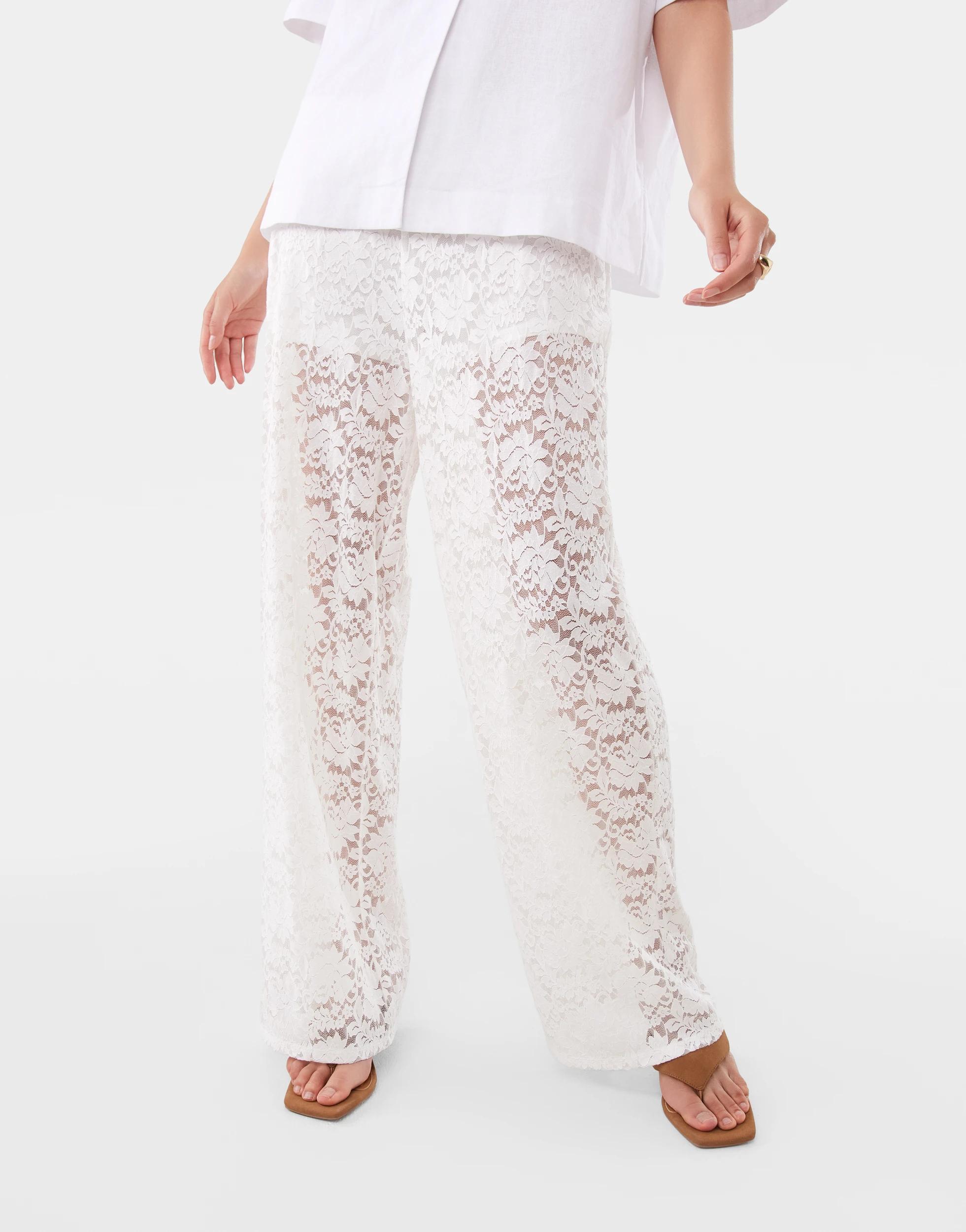 1 Lace Pants Cld White, 1 of 10