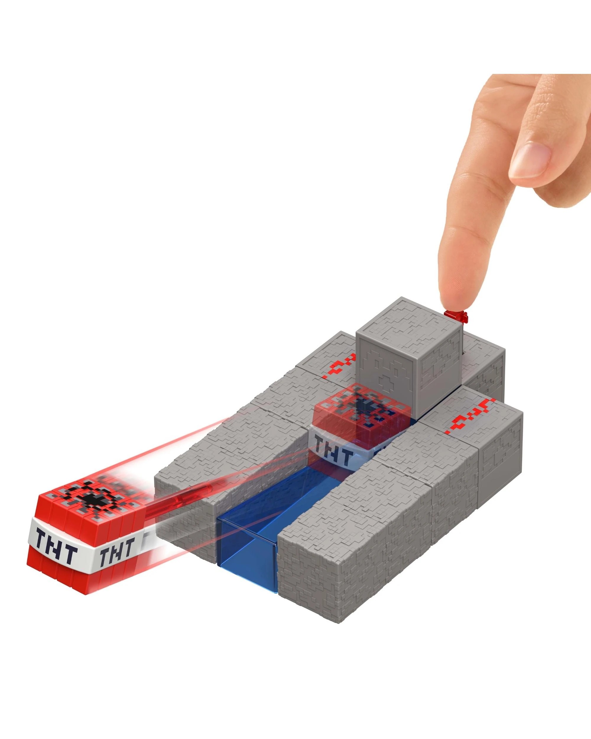 6 Minecraft Redstone Charged Steve Figure, 6 of 6