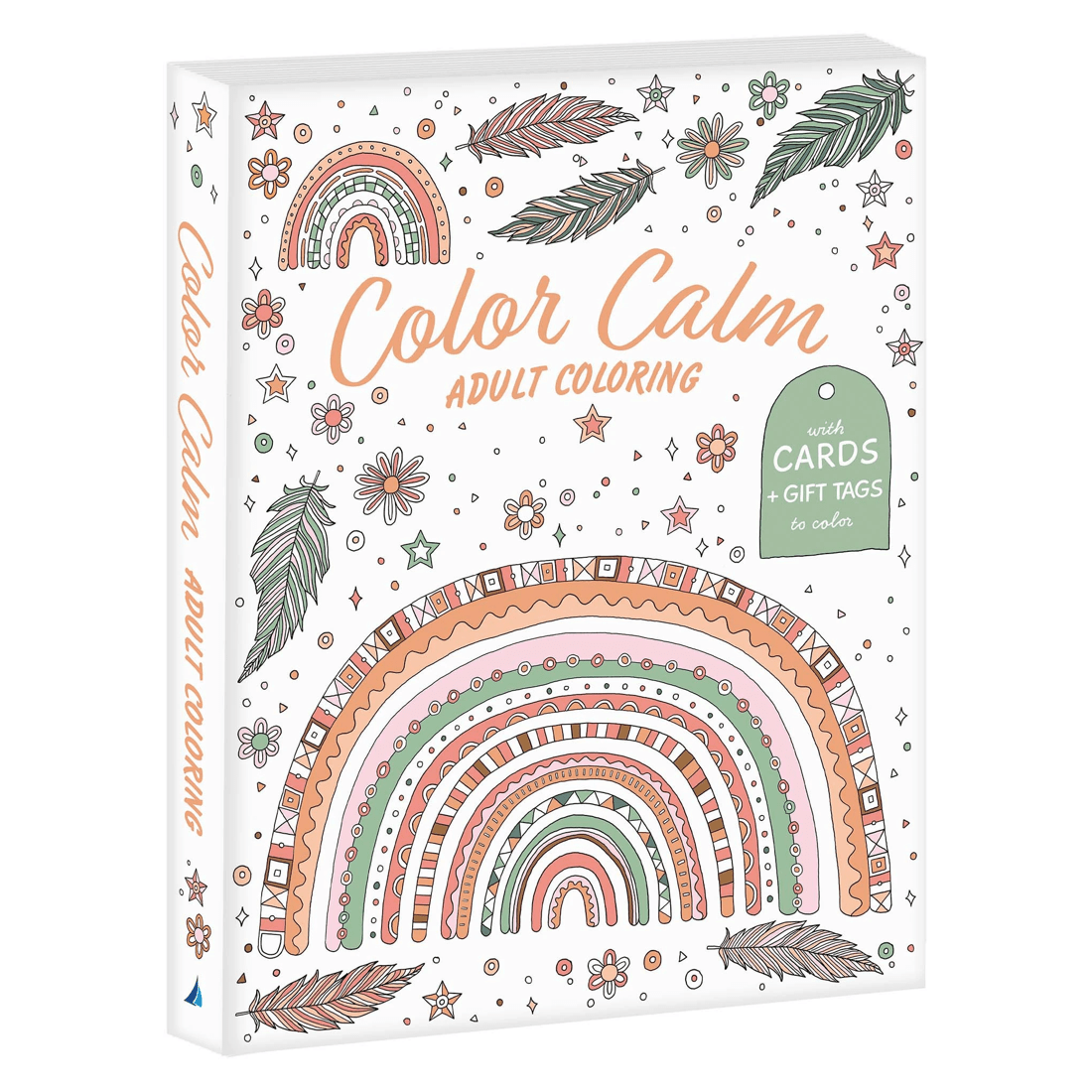 1 Color Calm Adult Coloring Book, 1 of 3