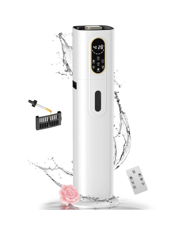 Advwin 10l Ultrasonic Large Humidifier Whole House, Cool & Warm Mist Humidifier For Office Workshop, Greenh