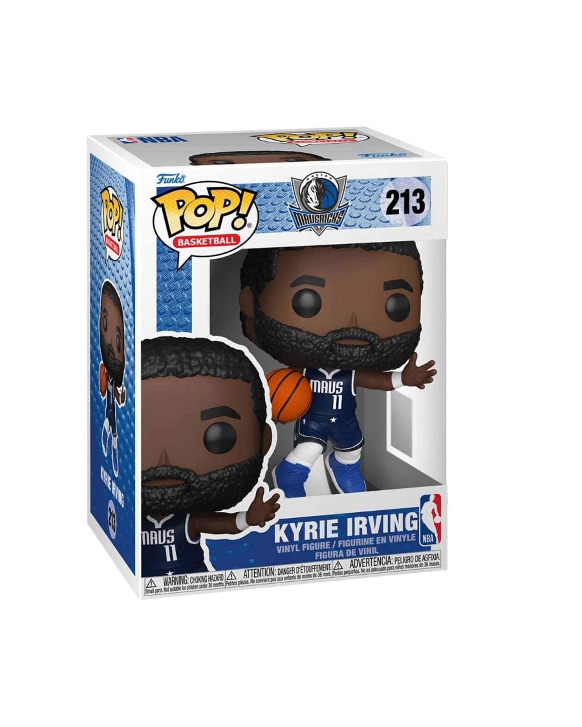 3 NBA Dallas Mavericks Kyrie Irving Funko POP! Vinyl, 3 of 3