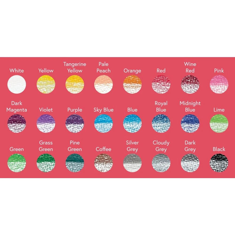 10 Born Coloured Pencils 24 Pack, 10 of 10