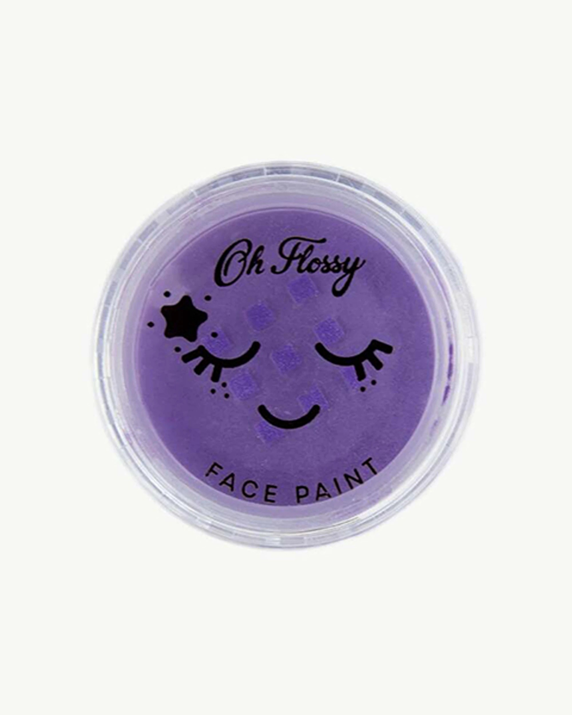 8 OH FLOSSY 9pc Kids Adults Cosmetic Colour Face Paint Set - Blue, 8 of 8