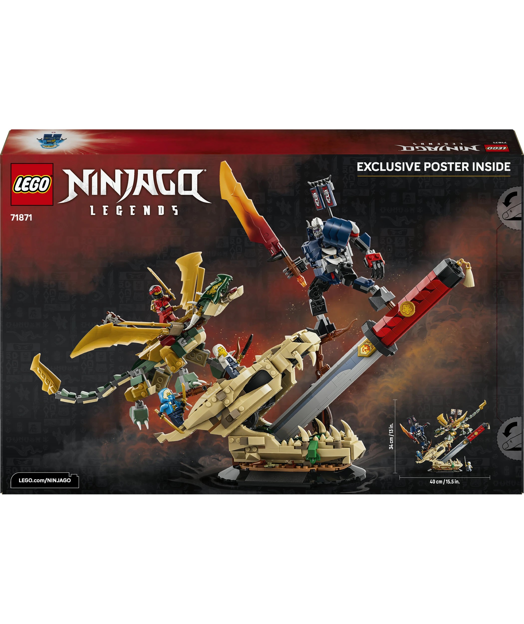 9 LEGO Ninjago Battle at the Dragon's Blade 71871, 9 of 9