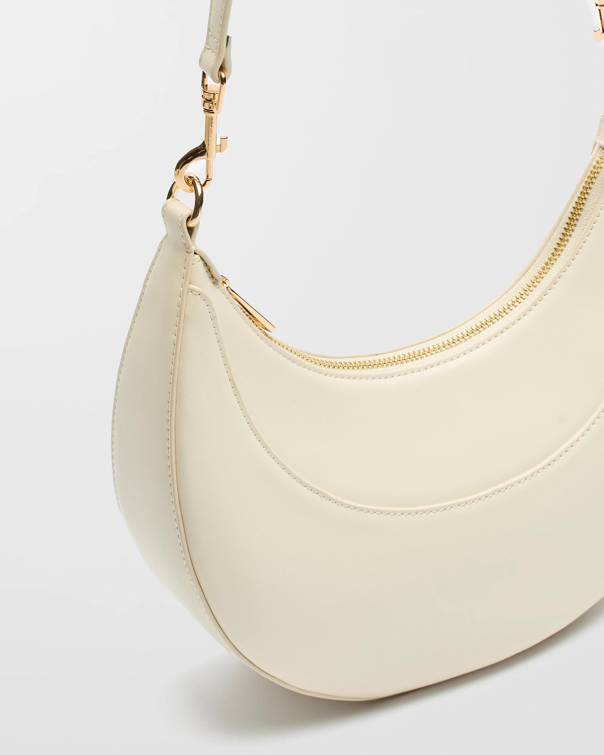 2 Target Half Moon Panel Shoulder Bag CREAM, 2 of 2