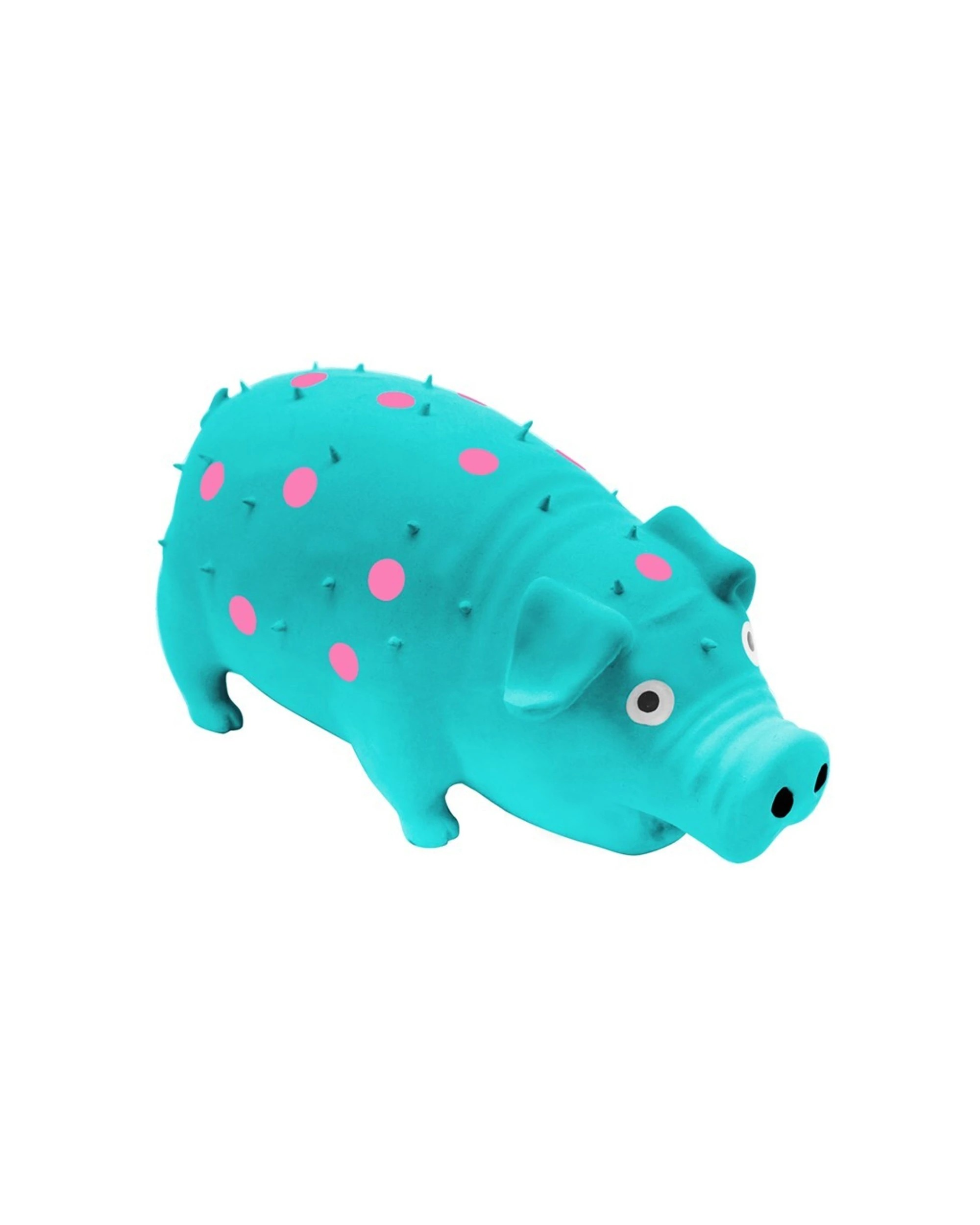 4 Paws And Claws 21cm Oinky Pig Latex Pet Dog Cat Squeaking Chew Toy Assorted
 - Pink, 4 of 5