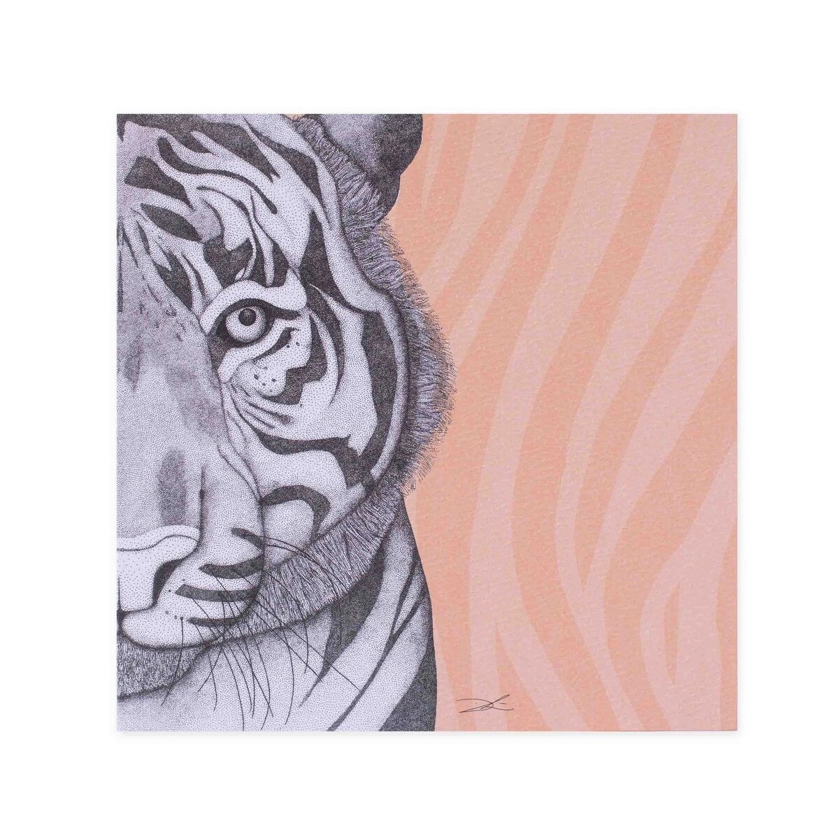 3 Hallmark x Dots by Donna Gallery Blank Greeting Card - Timothy The Tiger, 3 of 3
