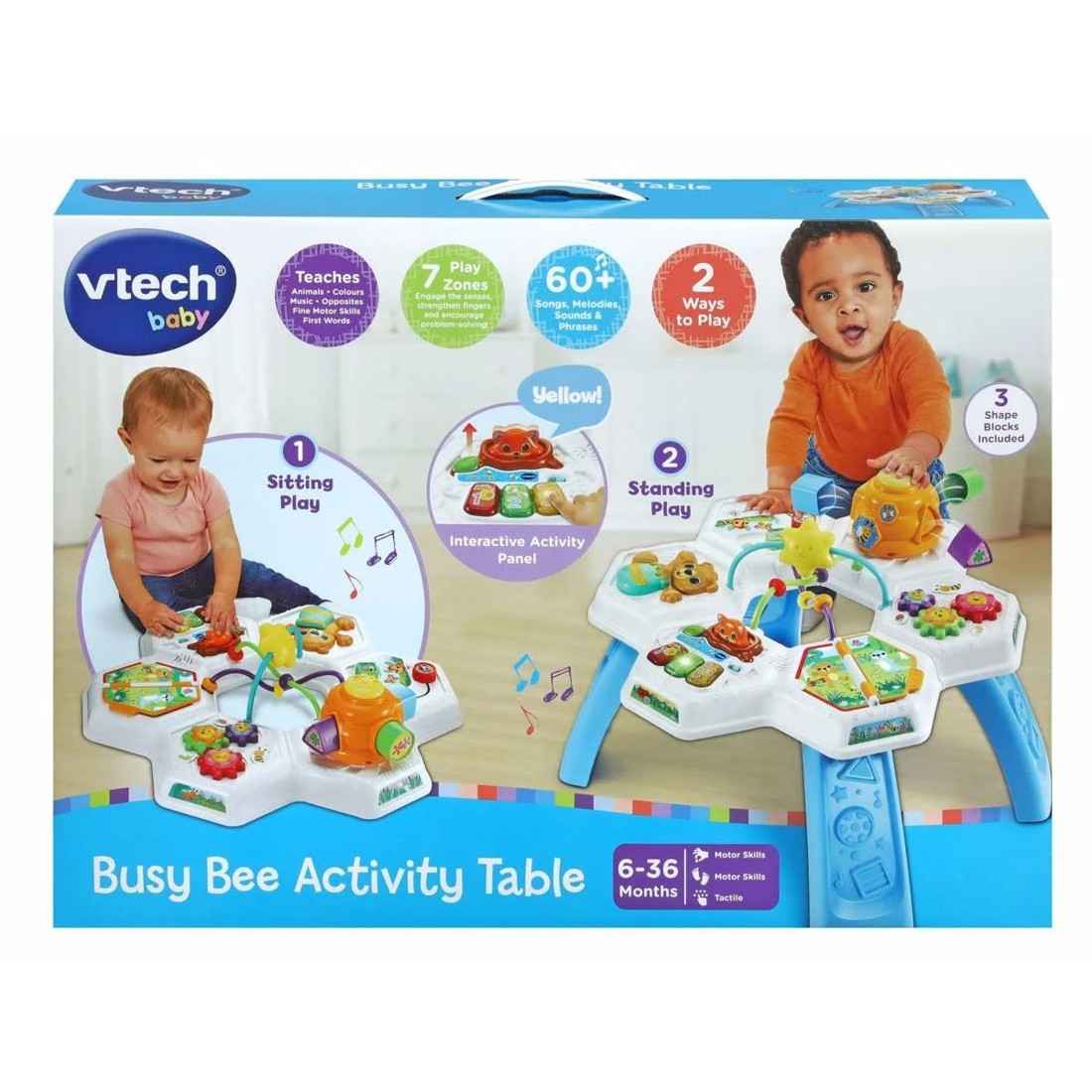 1 VTech Baby Busy Bee Activity Table, 1 of 4