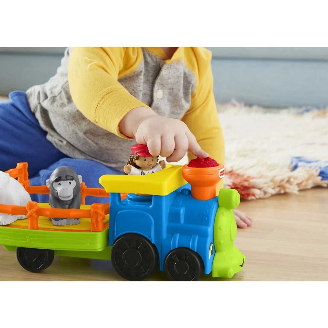 4 Fisher-Price Little People Choo-Choo Zoo Train, 4 of 5