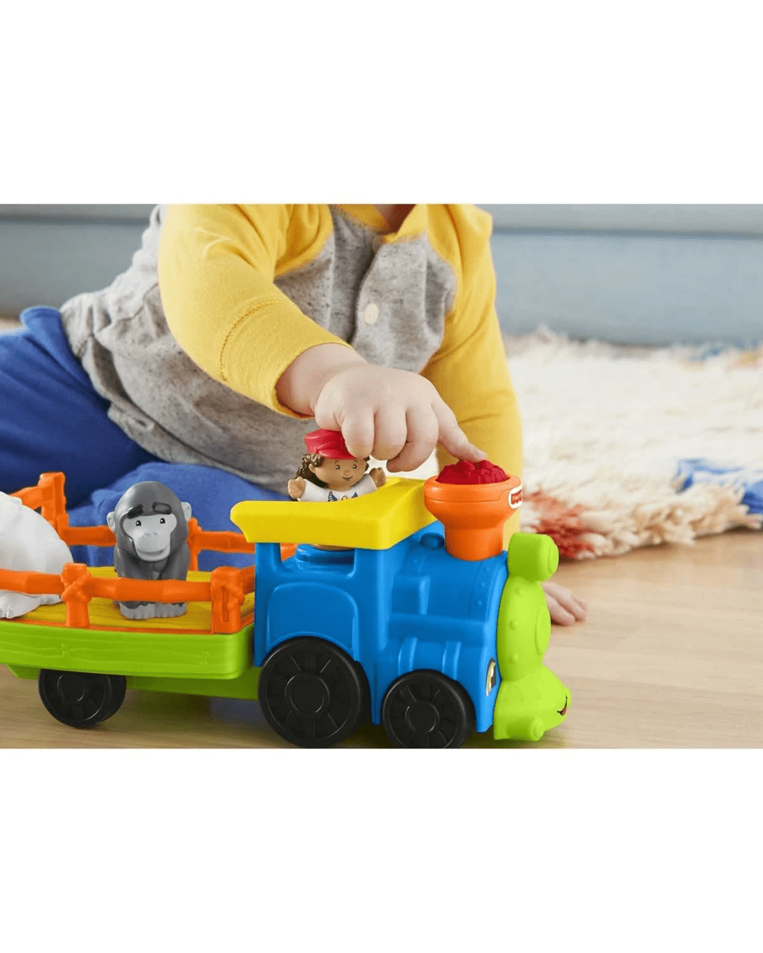 4 Fisher-Price Little People Choo-Choo Zoo Train, 4 of 5