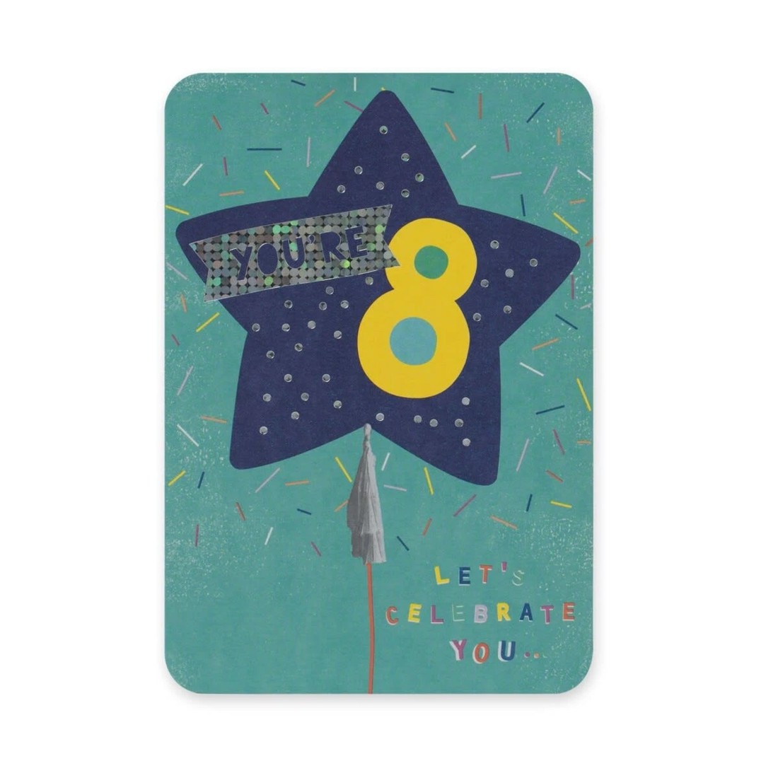 3 Connections from Hallmark 8th Birthday Card - Star Balloon, 3 of 3