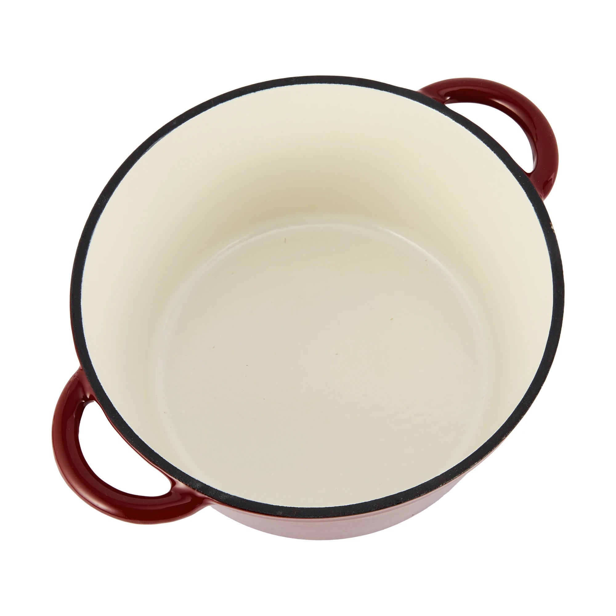 4 4L Red Cast Iron Casserole, 4 of 6