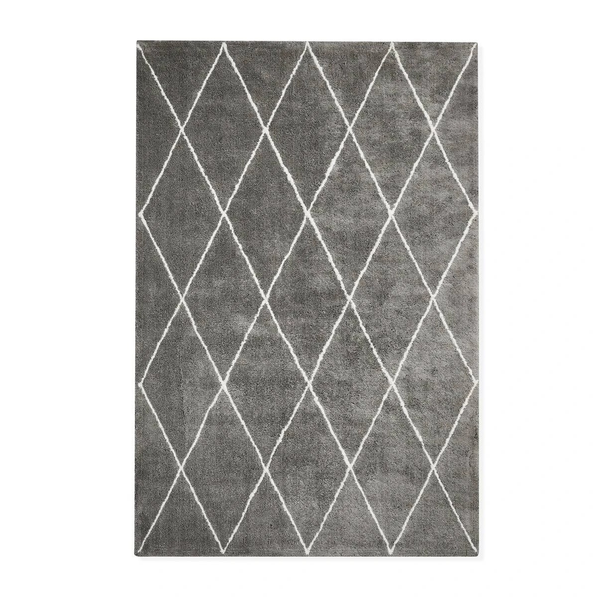 6 Trellis Rug - Grey, Extra Extra Large - 300cm x 200cm, 6 of 6